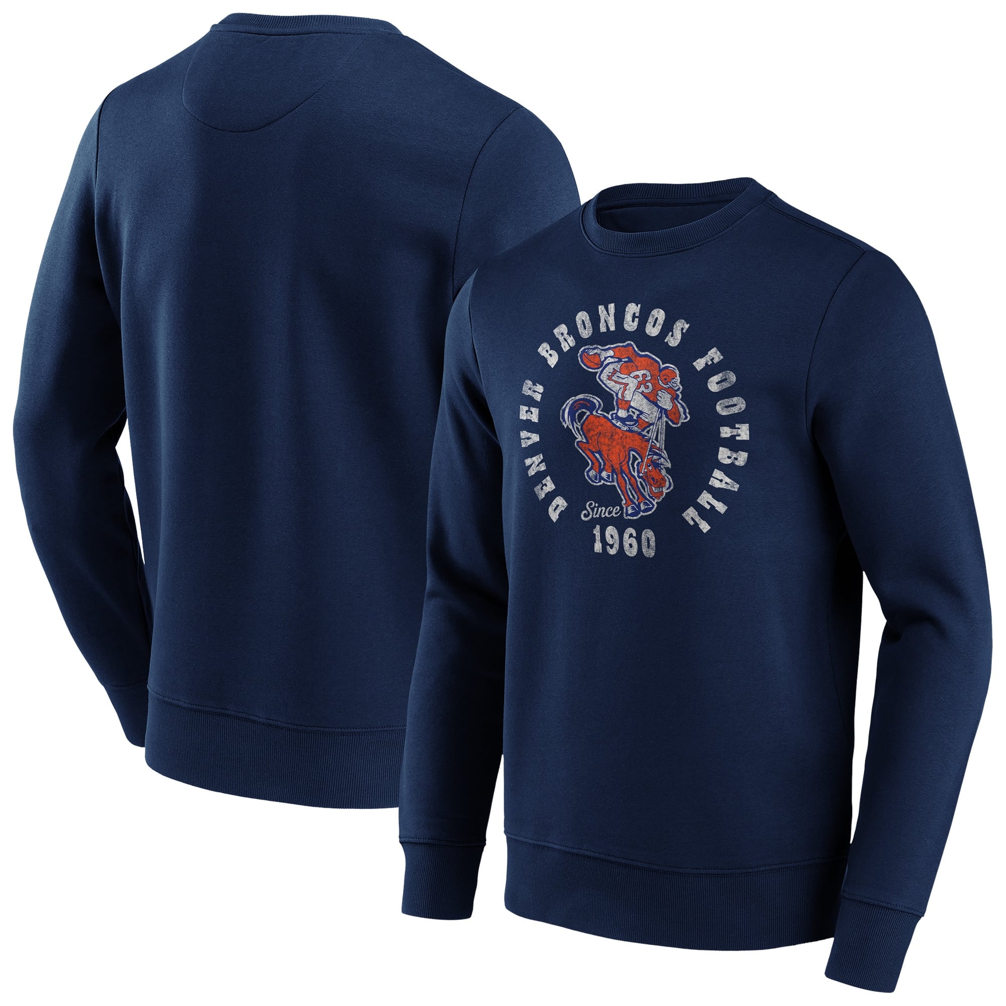 Denver Broncos Felpa con cappuccio Vintage Iconic Hometown - Uomo