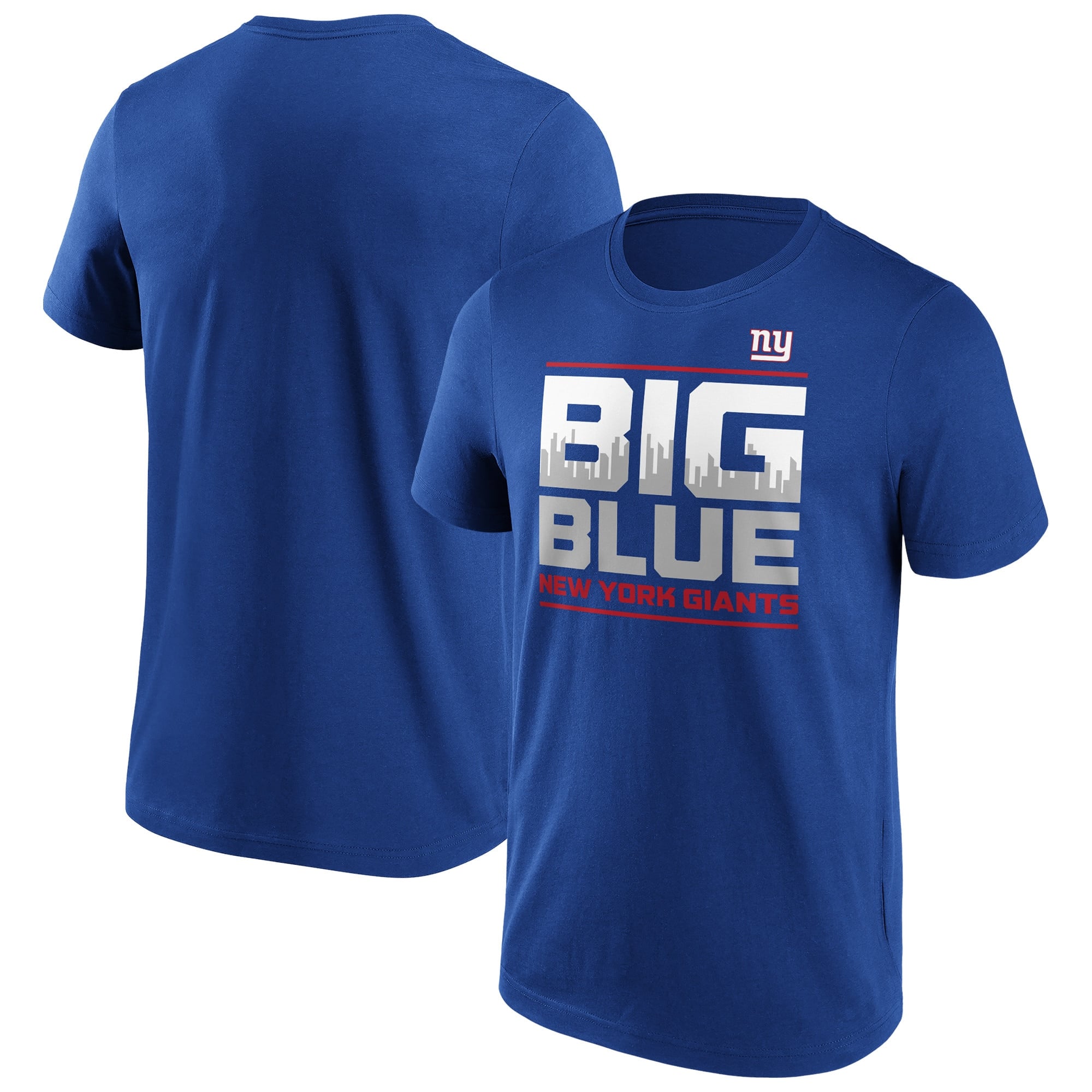 New York Giants 1st Down Iconic Hometown Graphic T-Shirt - Mens