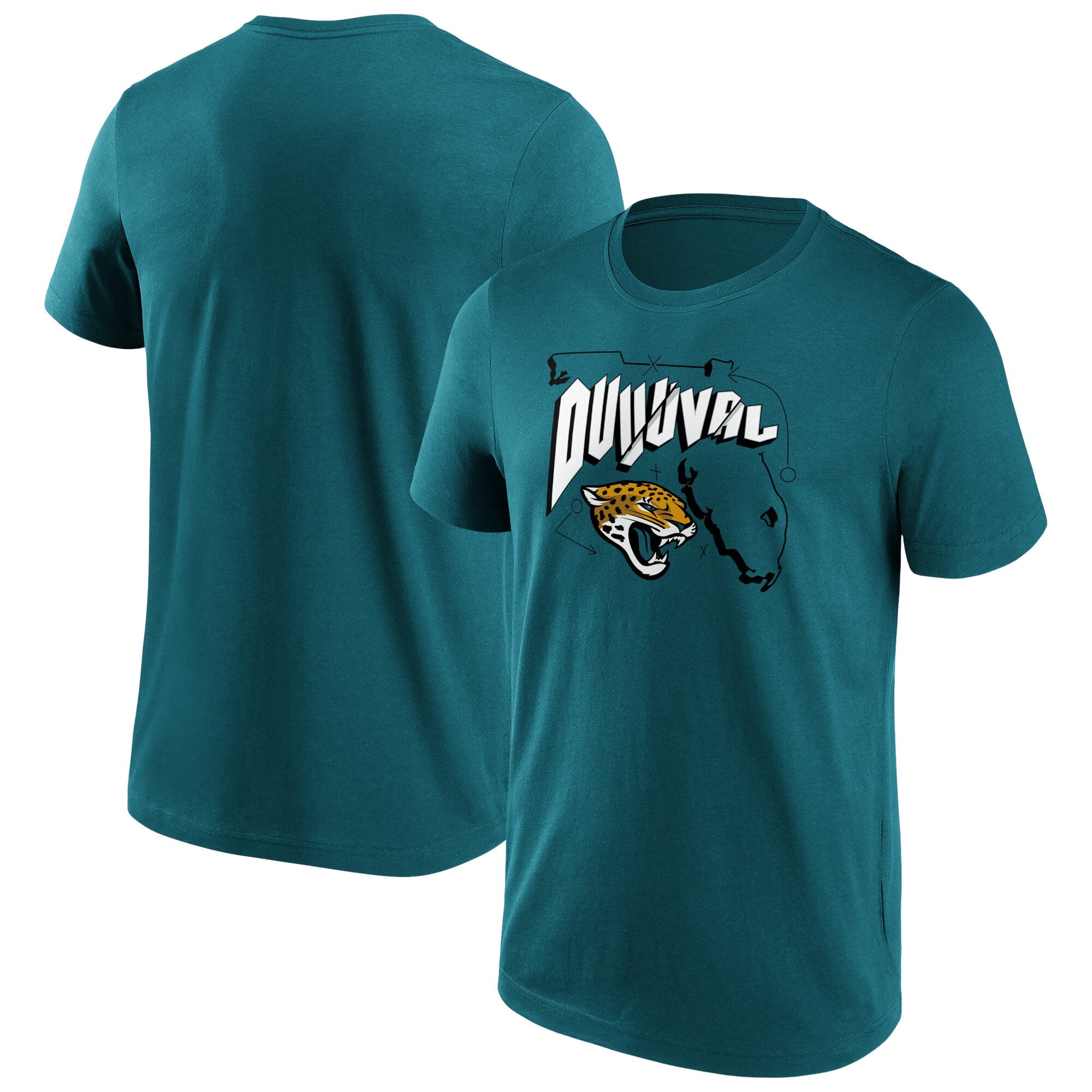 Maglietta grafica Jacksonville Jaguars Duuuval Iconic Hometown - Uomo