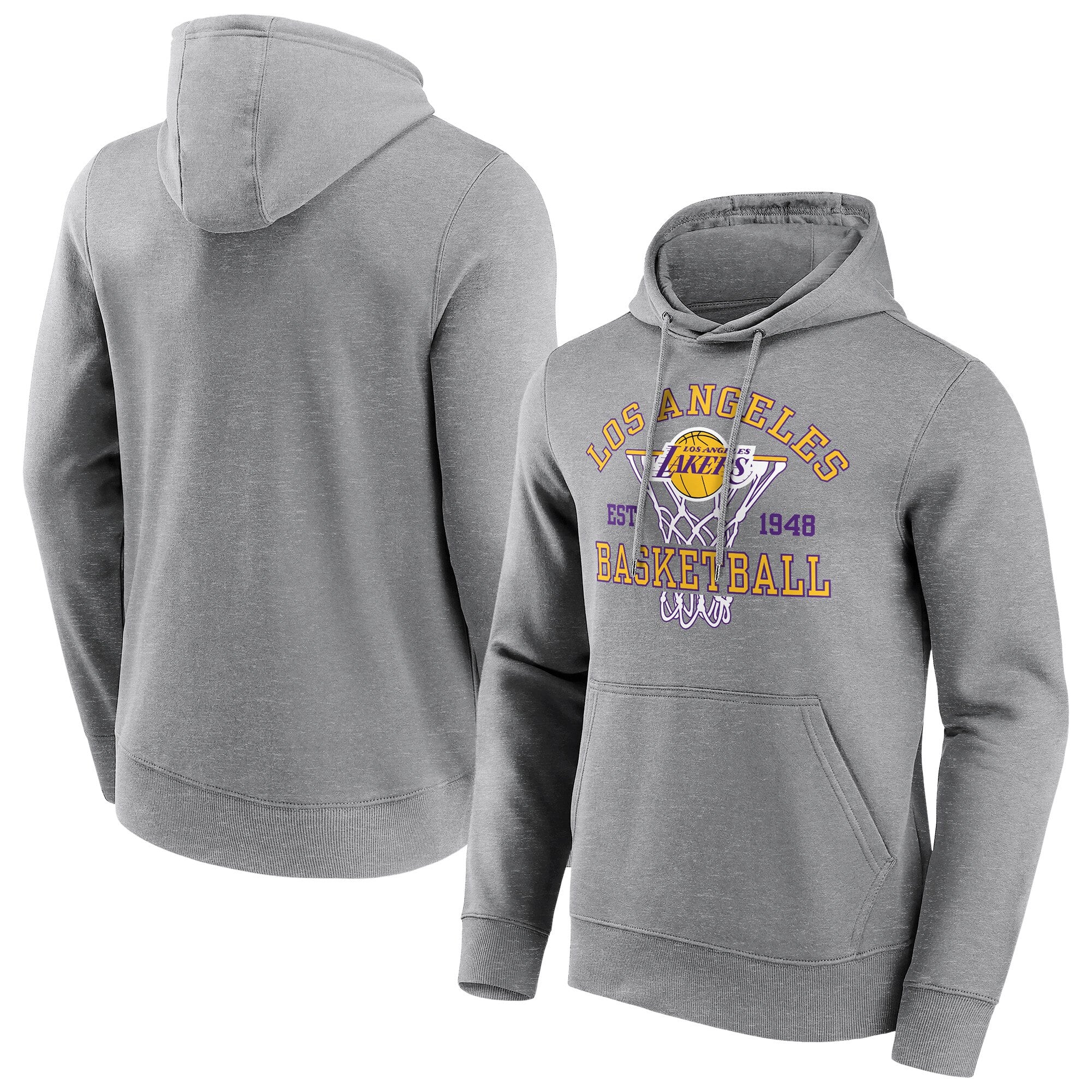 Los Angeles Lakers Nothing But Net Graphic Hoodie - Mens