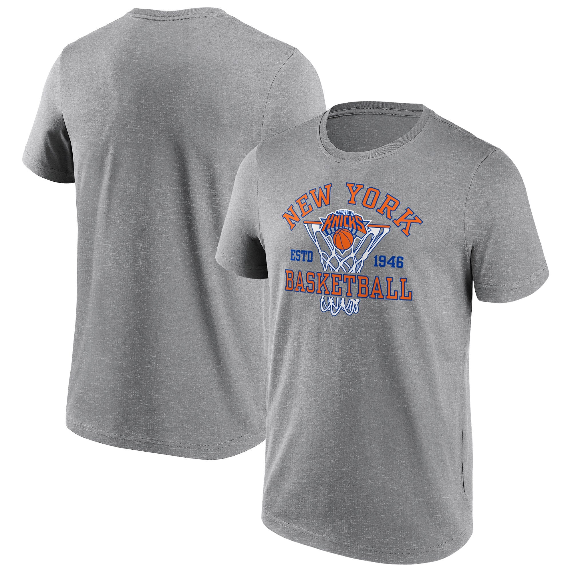 New York Knicks nichts als Netto -Grafik -T -Shirt - Herren