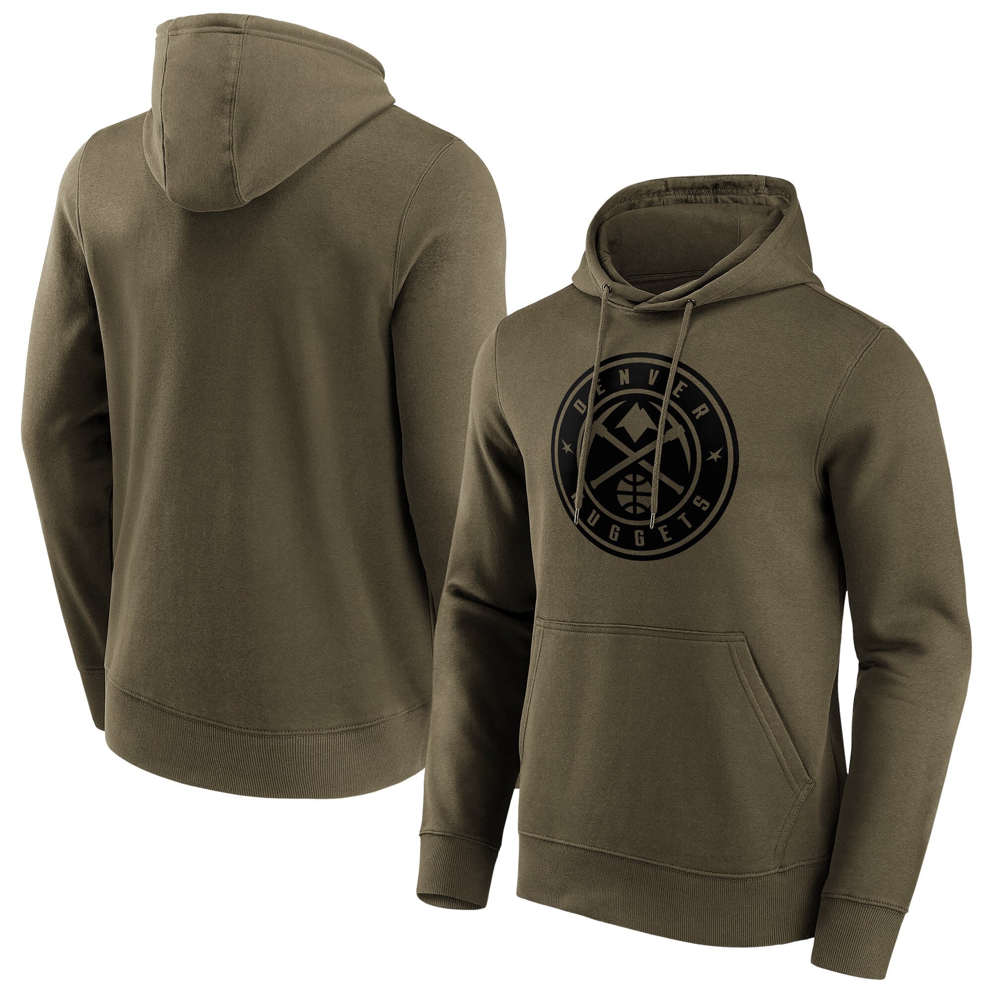 Sudadera con capucha Fanatics Branded Fashion Preferred Logo de Denver Nuggets para hombre