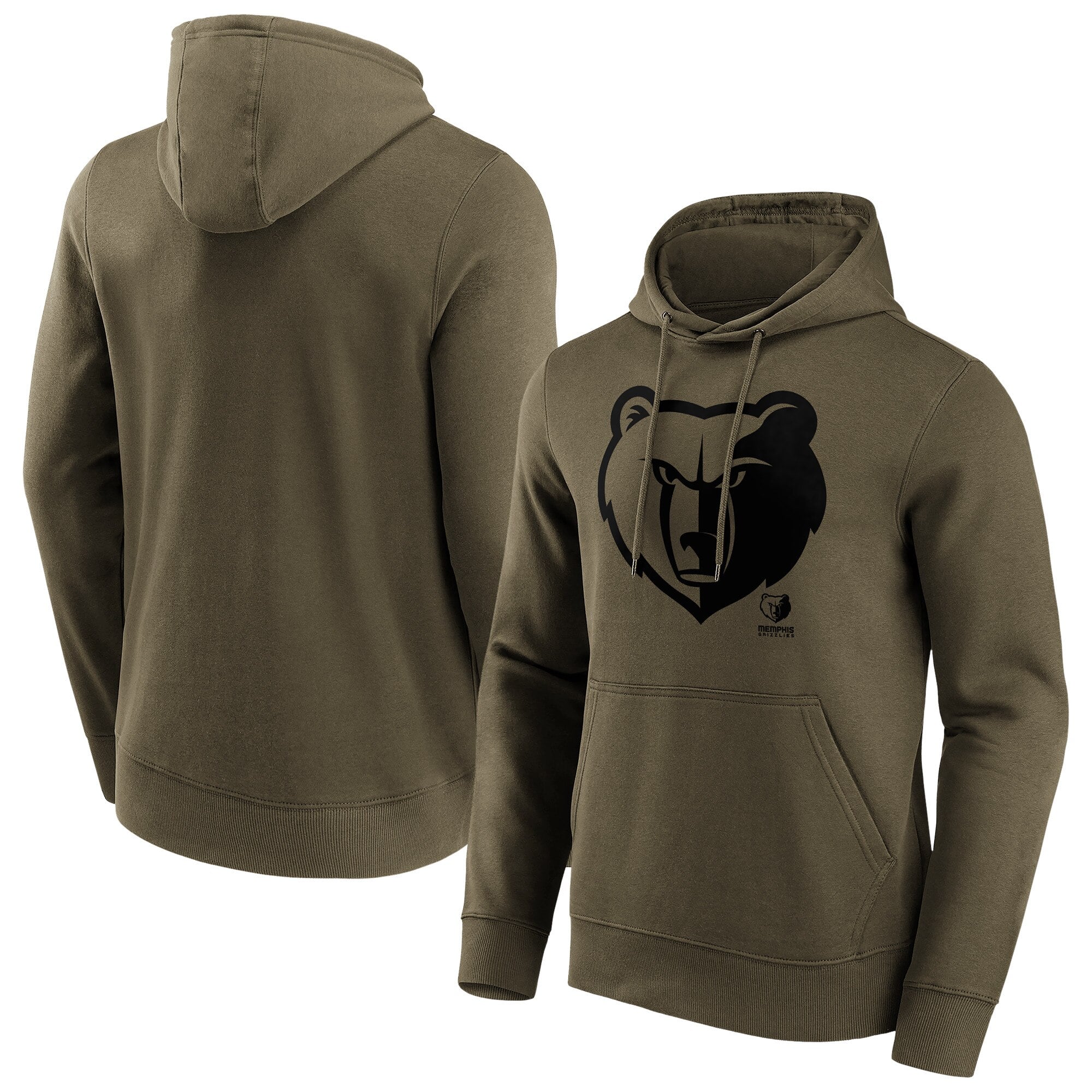Memphis Grizzlies Fanatics Branded Fashion Preferred Logo Sudadera con capucha para hombre