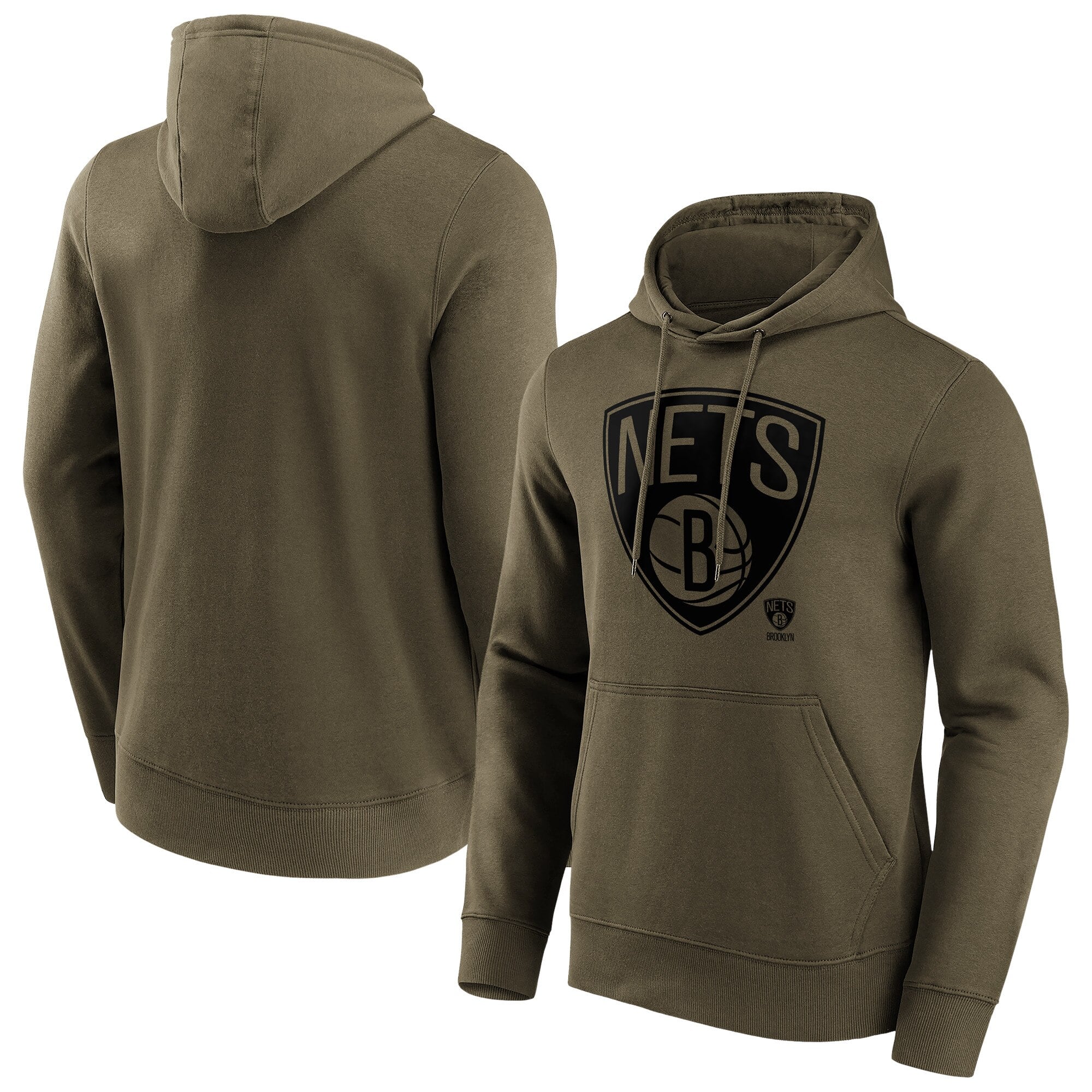 Sudadera con capucha y logo de Brooklyn Nets Fanatics Branded Fashion Preferred - Hombre