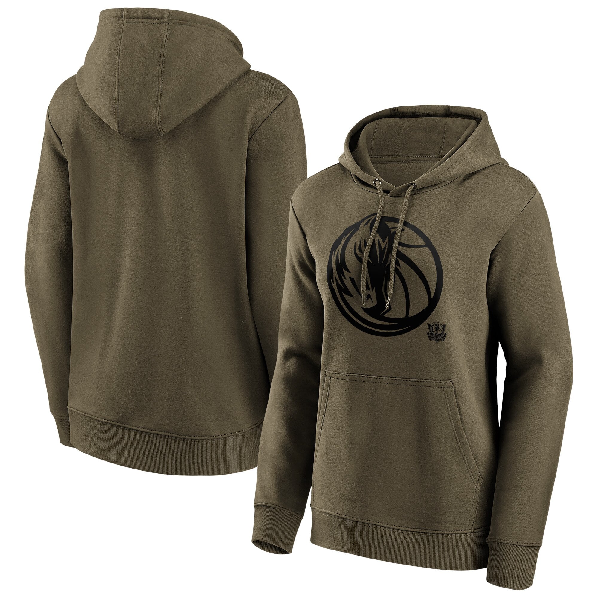 Dallas Mavericks Fanatics Branded Fashion Preferred Logo Sweat à capuche - Femmes