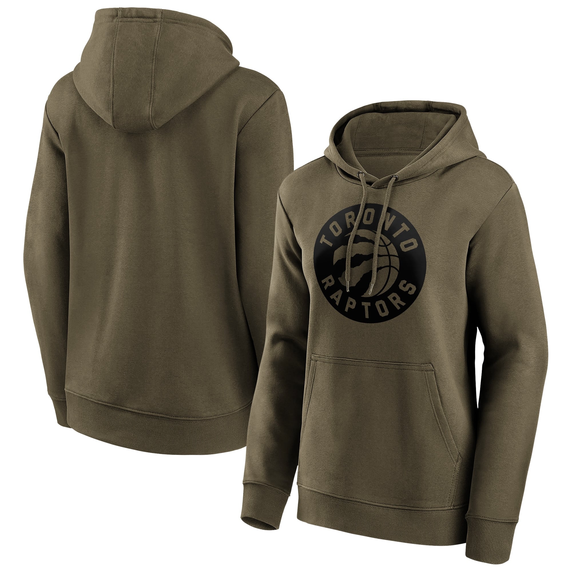 Toronto Raptors Fanatics Branded Fashion Preferred Logo Sudadera con capucha - Mujer