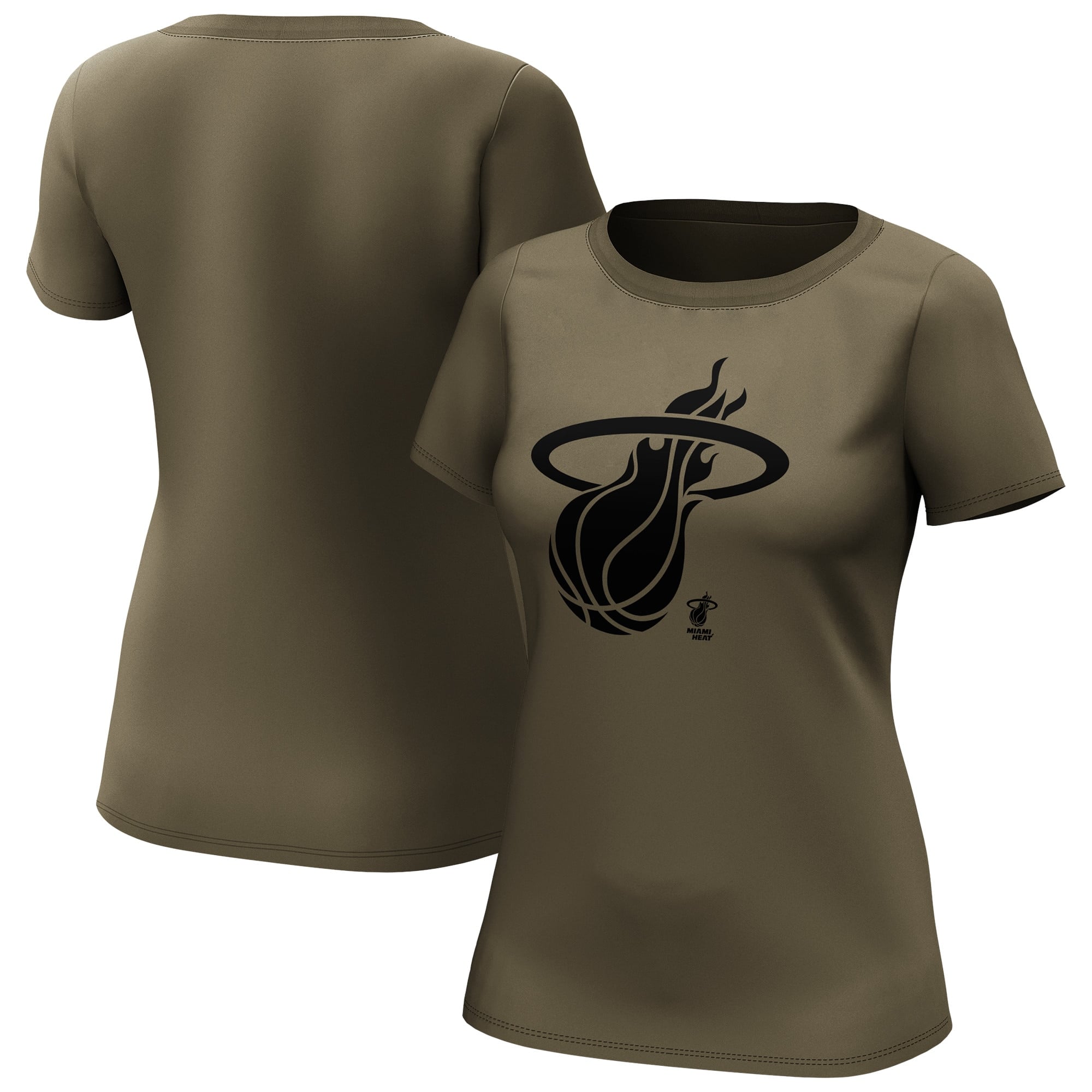 T-shirt con logo preferito per i fanatici dei Miami Heat - Damen
