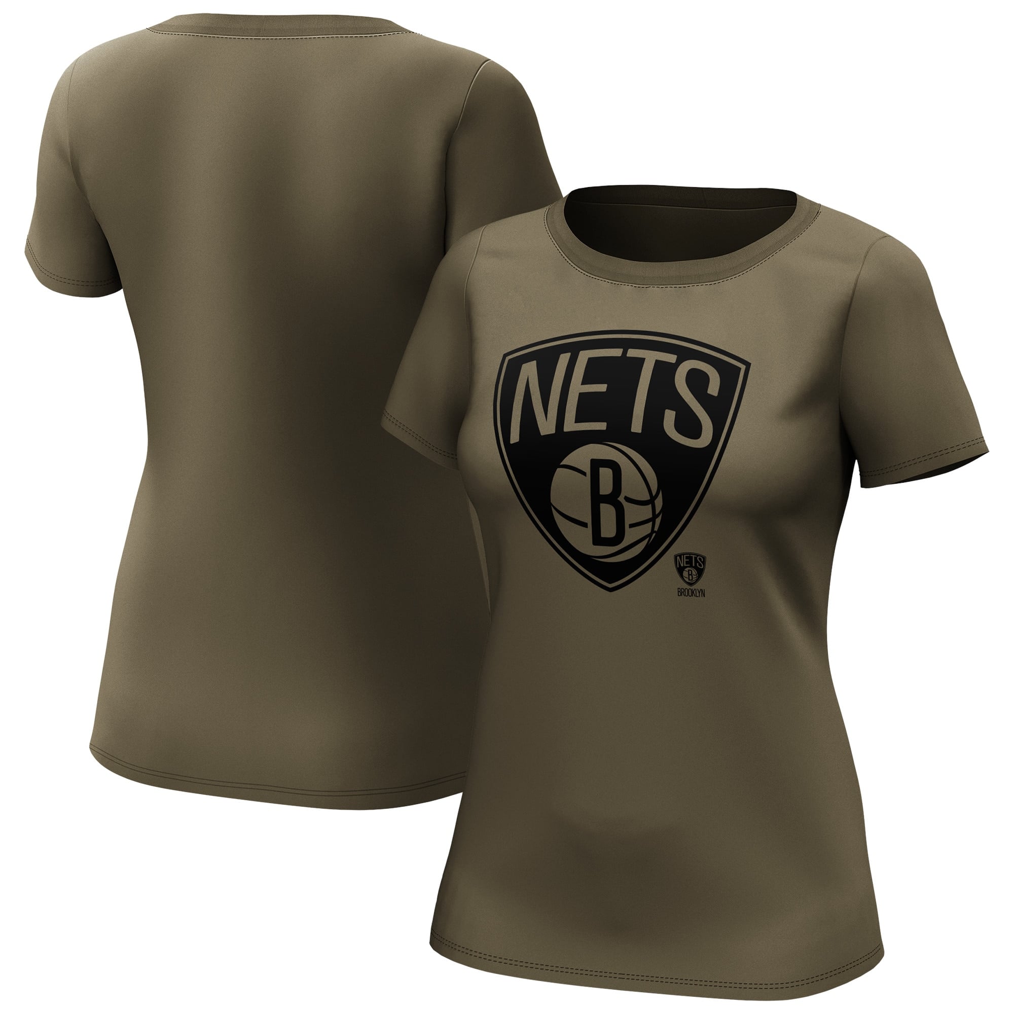 T-shirt con logo preferito dai fanatici dei Brooklyn Nets - Damen