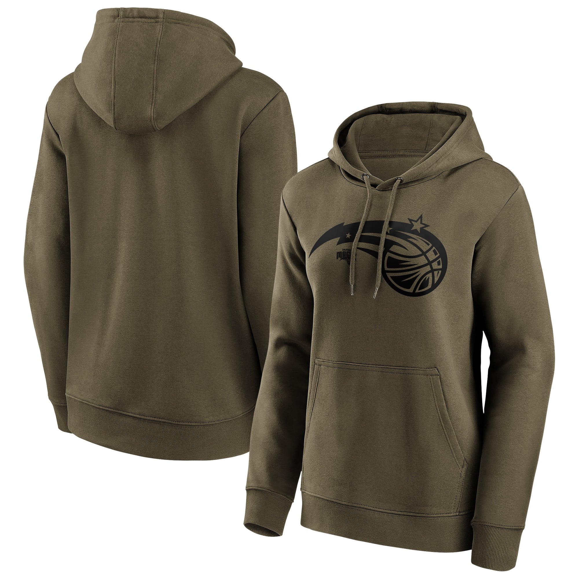 Sudadera con capucha y logo de Orlando Magic Fanatics Branded Fashion Preferred - Mujer