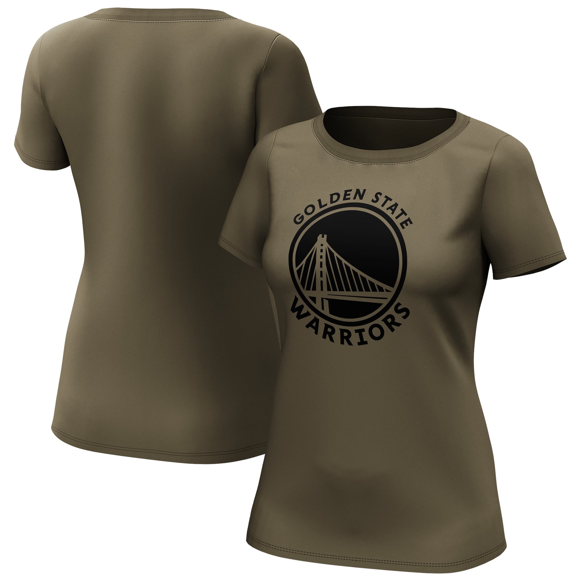 T-shirt con logo preferito dai fanatici di Golden State Warriors - Damen