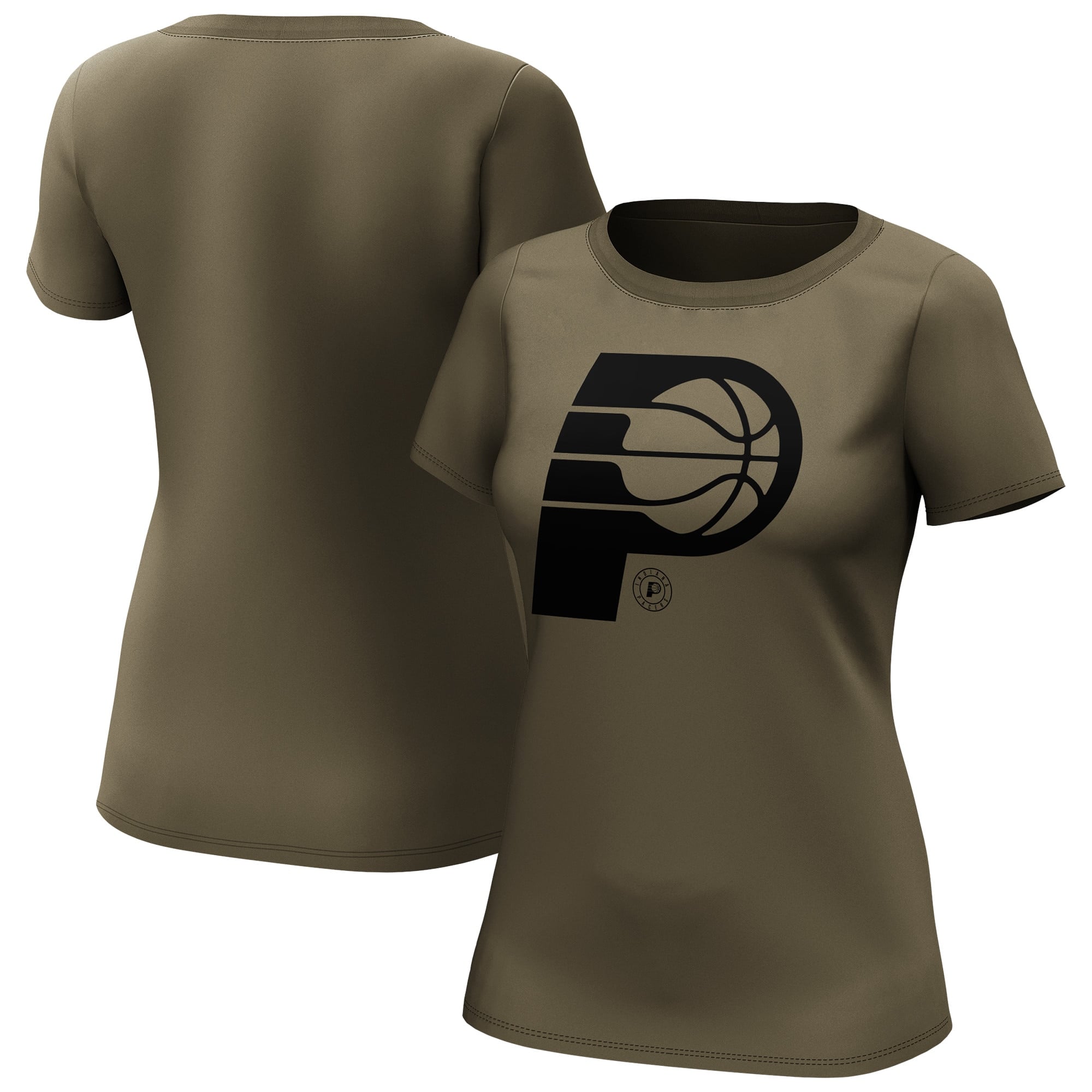 T-shirt con logo preferito di moda firmata Indiana Pacers Fanatics - Damen