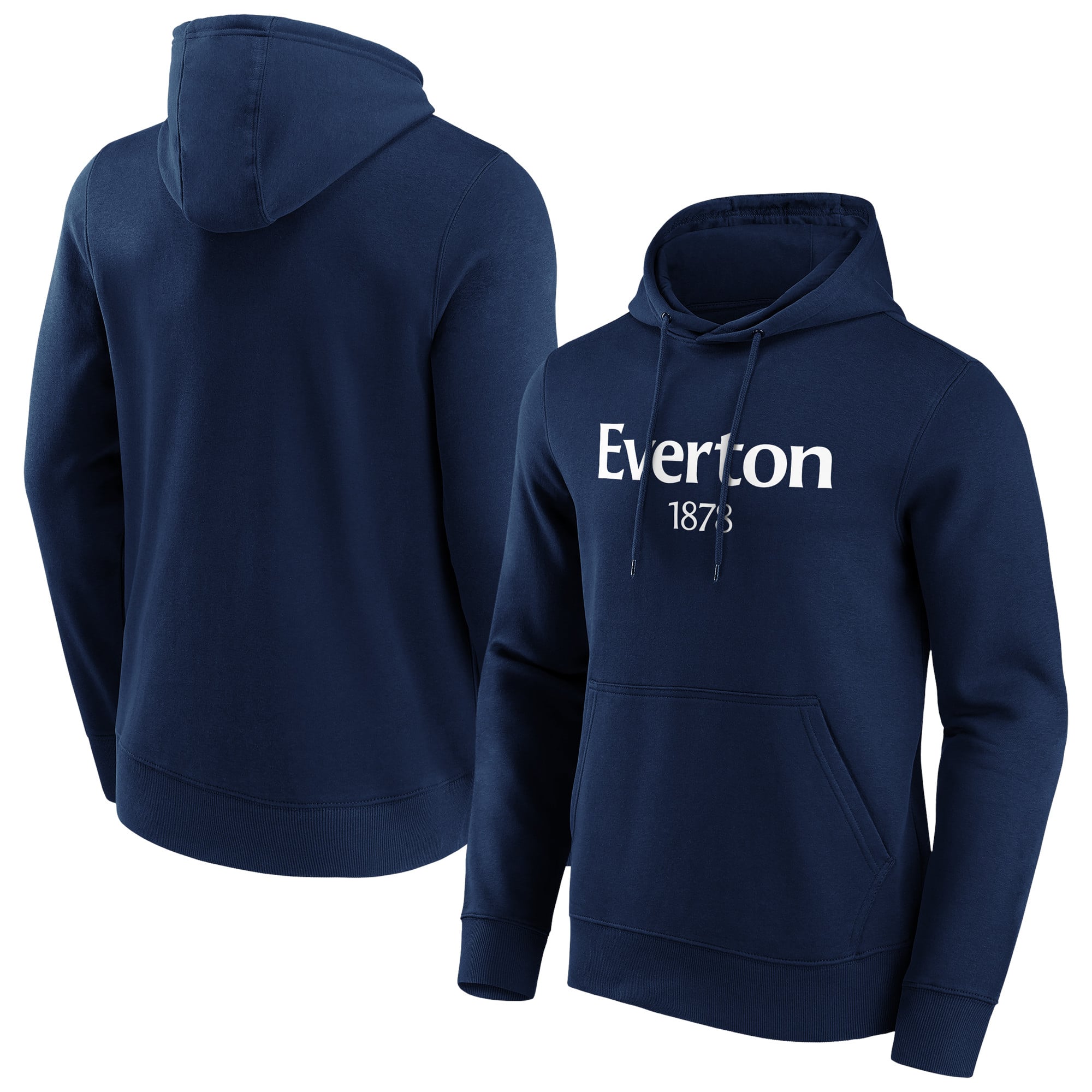 Felpa con cappuccio Everton Essentials Primary Logo Graphic - Navy - Uomo