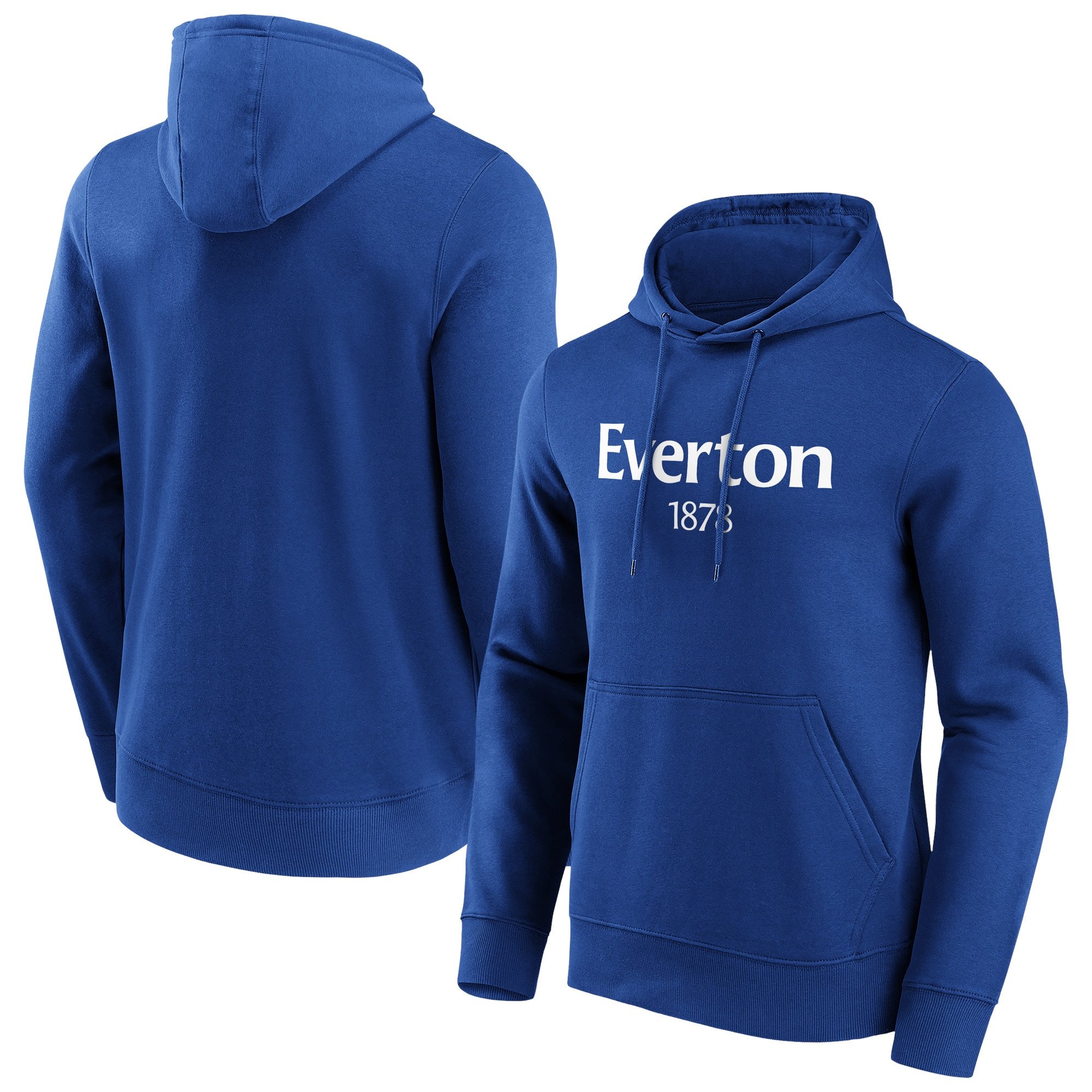 Felpa con cappuccio Everton Essentials Wordmark Graphic Overhead - Royal - Uomo