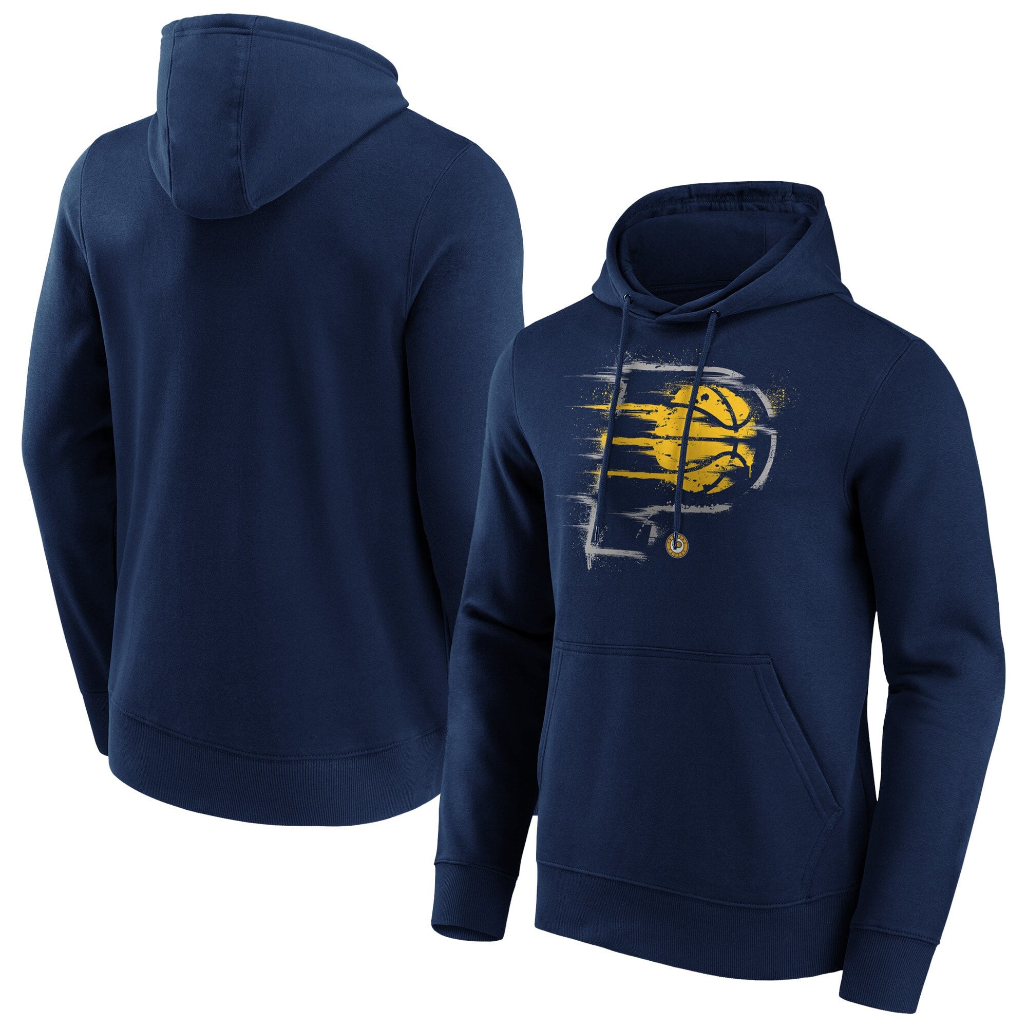 Indiana Pacers Splatter Graphic Hoodie - Mens - Big and Tall
