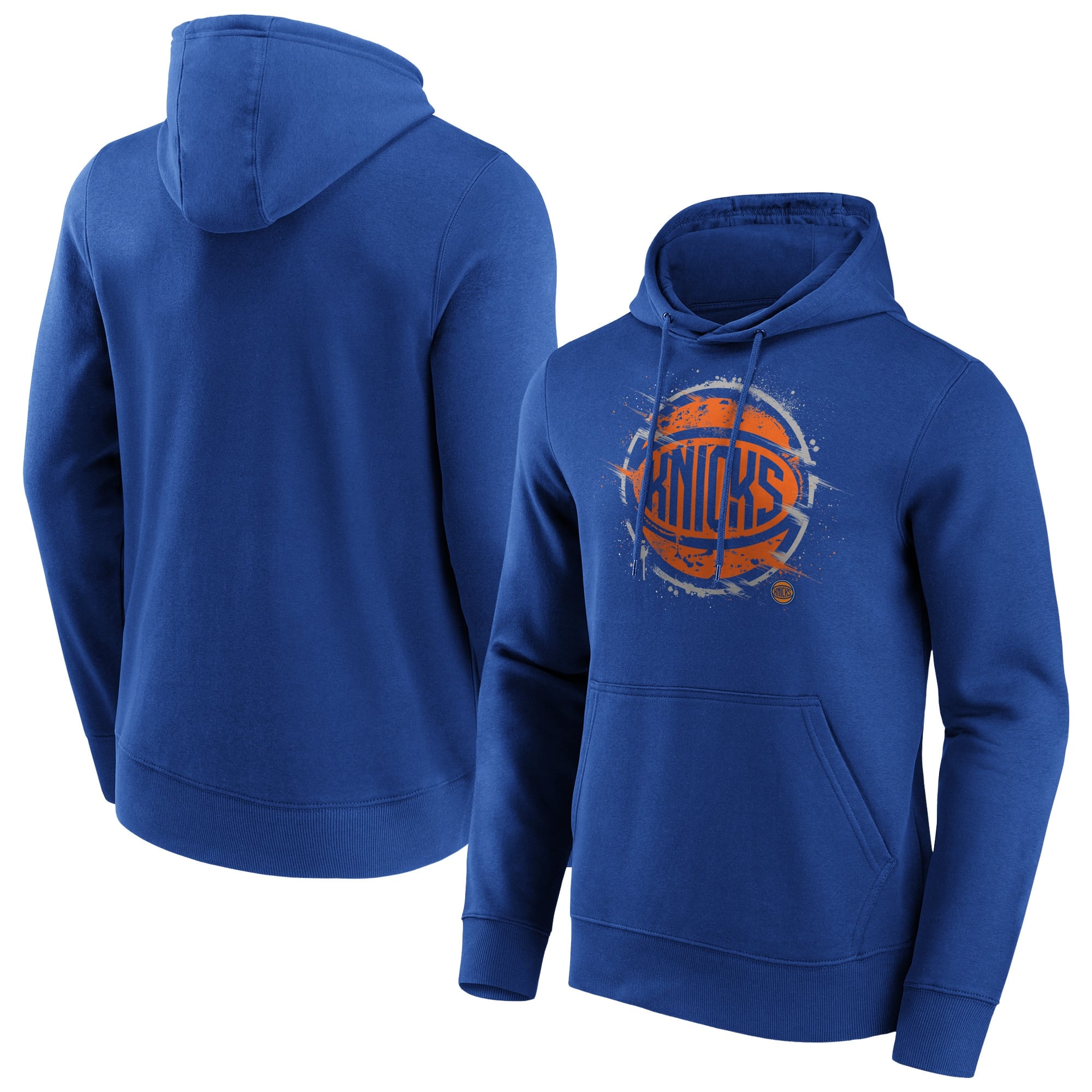 New York Knicks Fanatics Branded Splatter Graphic Hoodie - Herren