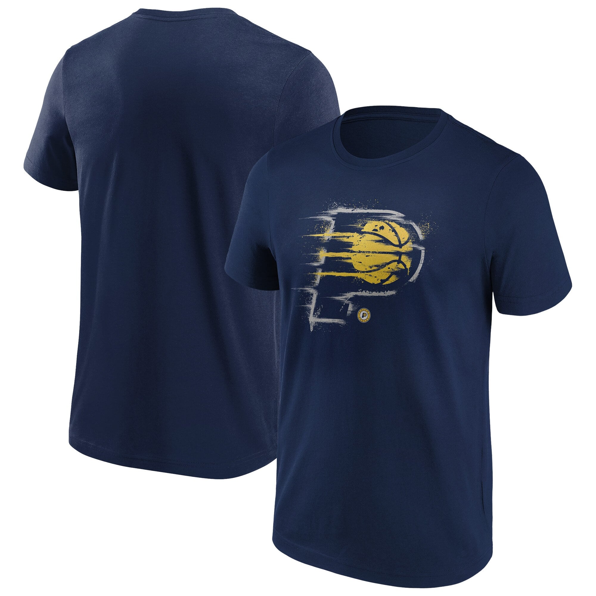 Camiseta con gráfico de salpicaduras de la marca Fanatics de los Indiana Pacers para hombre