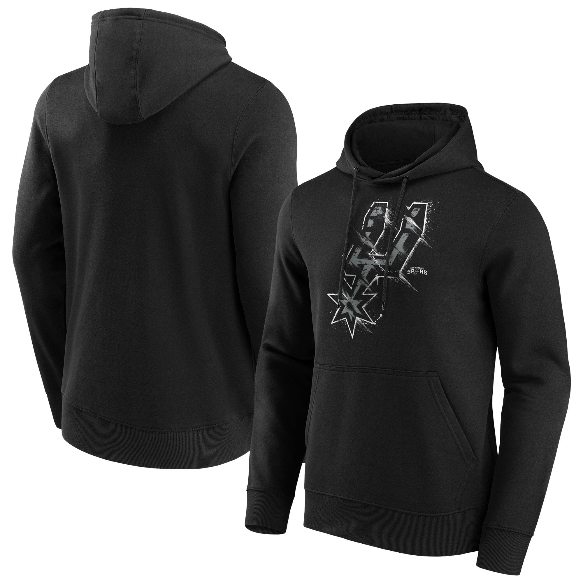 San Antonio Spurs Splatter Graphic Hoodie - Mens - Big and Tall