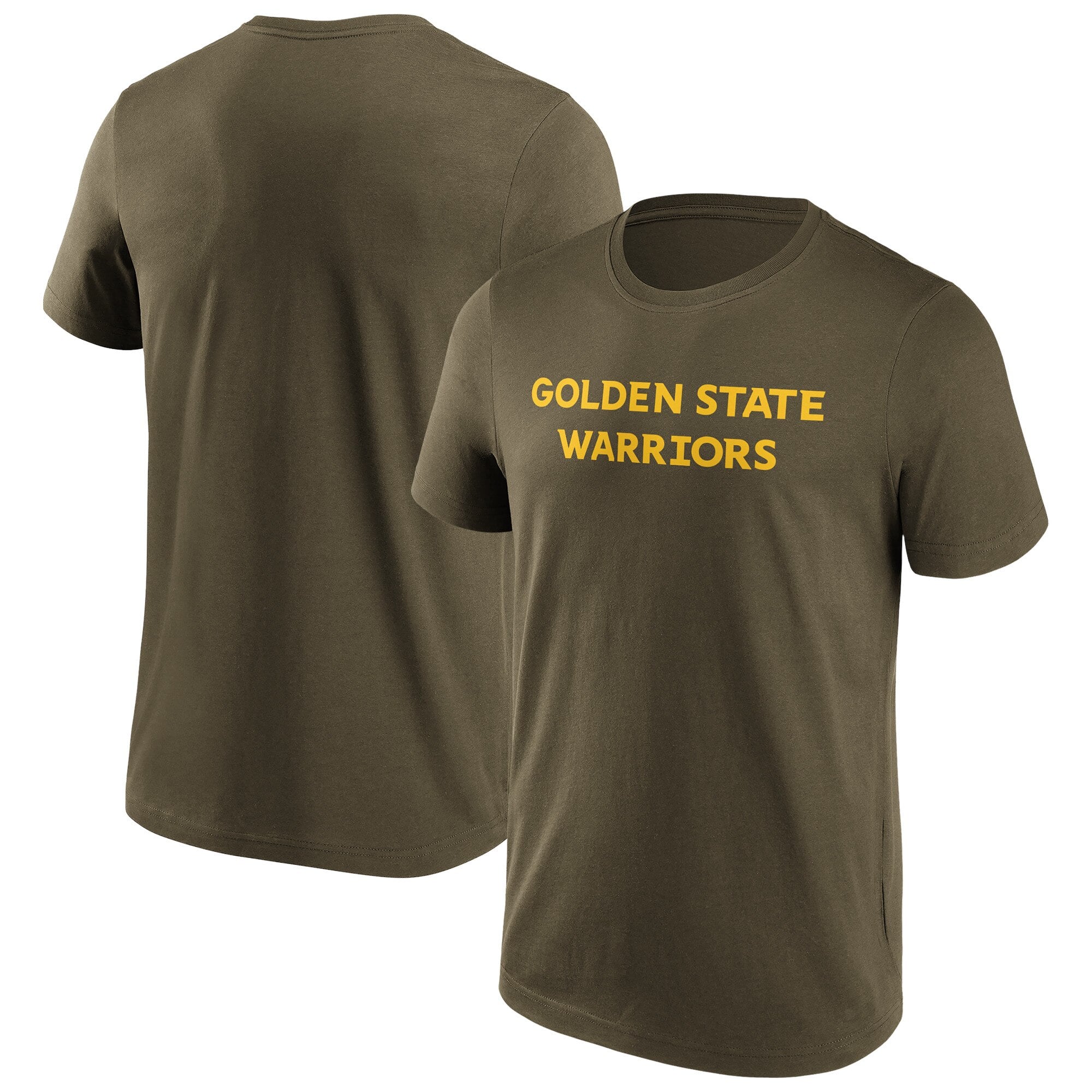 Camiseta de Golden State Warriors Fanatics con el logotipo de la moda en color para hombre