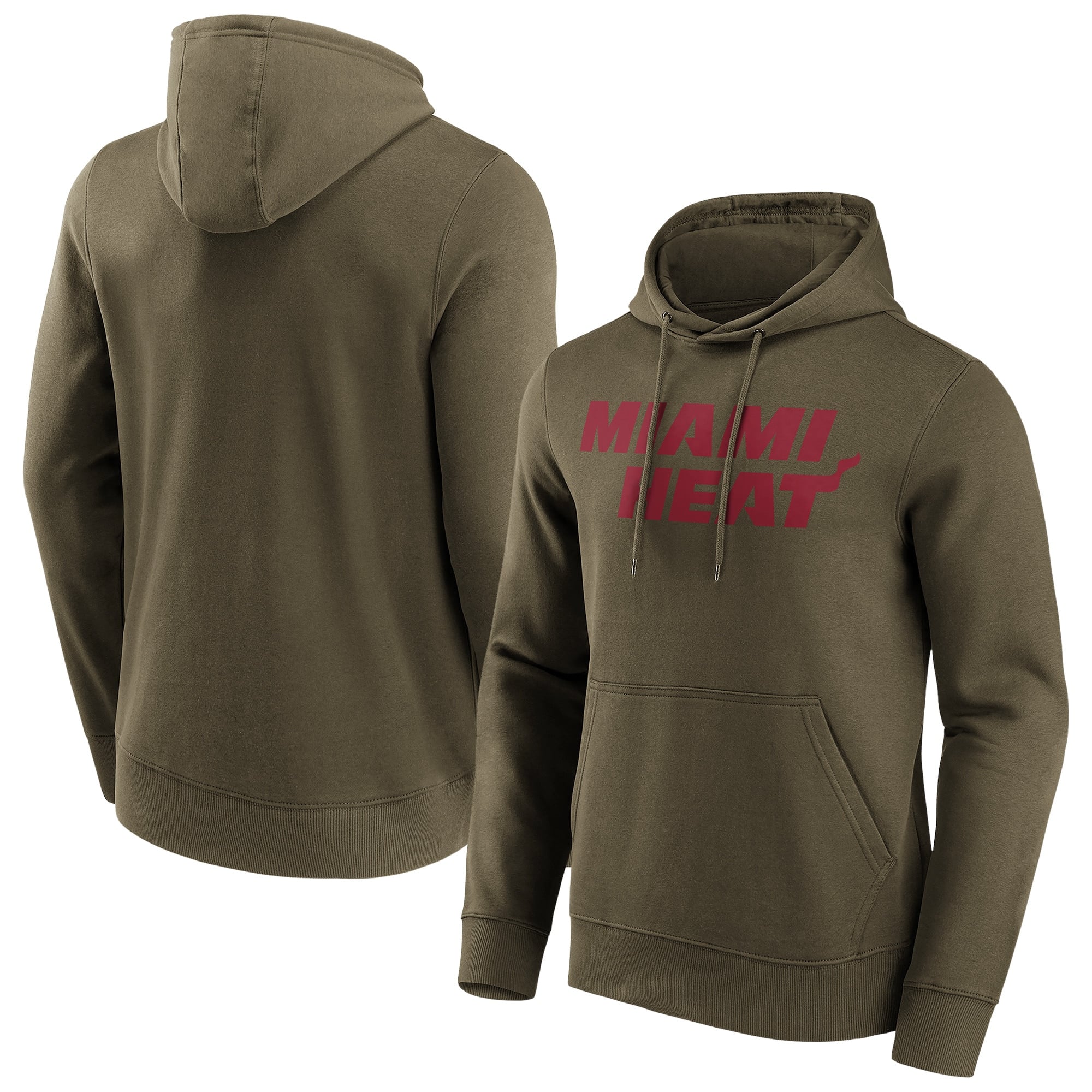 Miami Heat Fanatics Branded Fashion Color Wordmark Sudadera con capucha - Hombre
