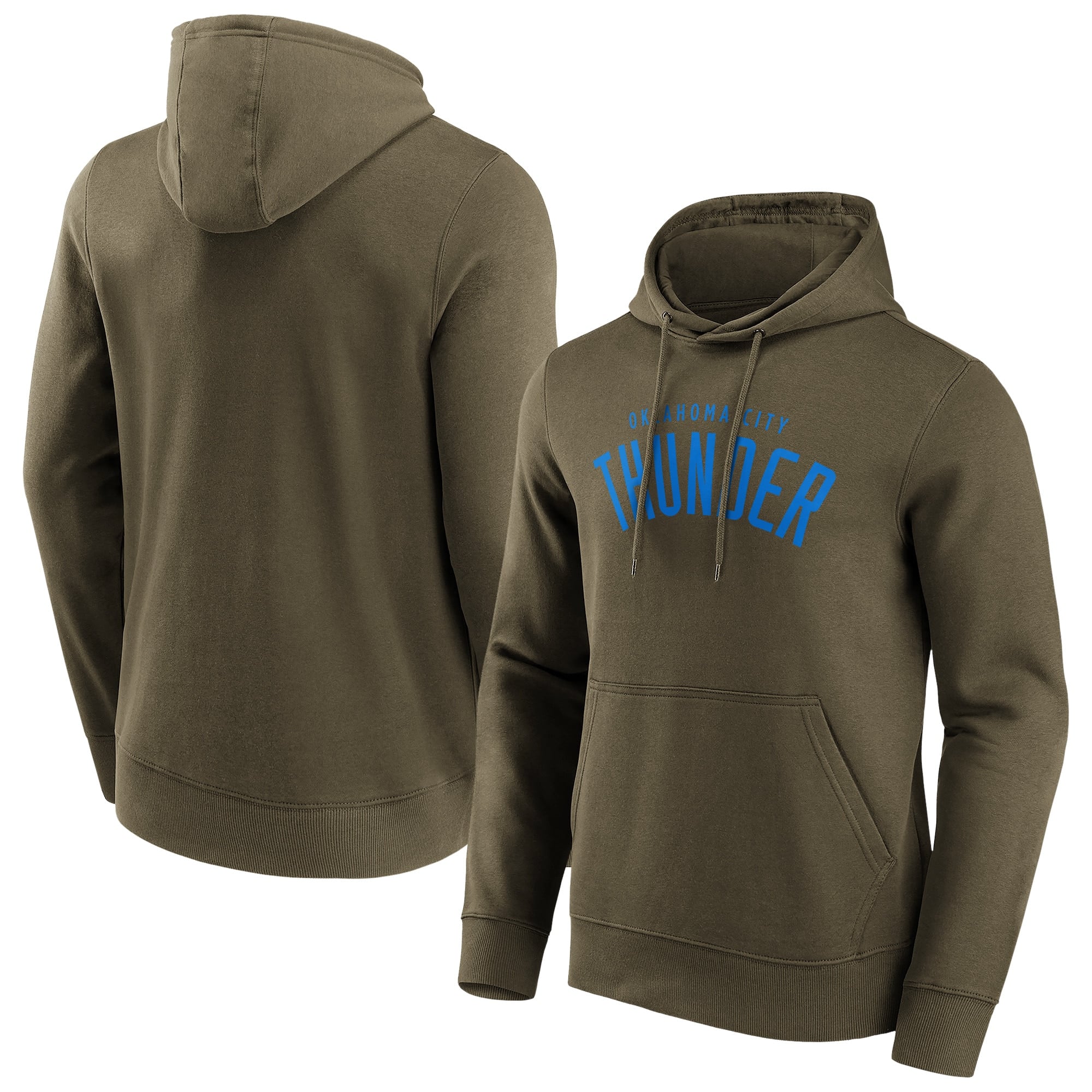 Oklahoma City Thunder Fashion Colour Wordmark Hoodie – Mens Oklahoma City Thunder Fashion Colour Wordmark Hoodie – Mens