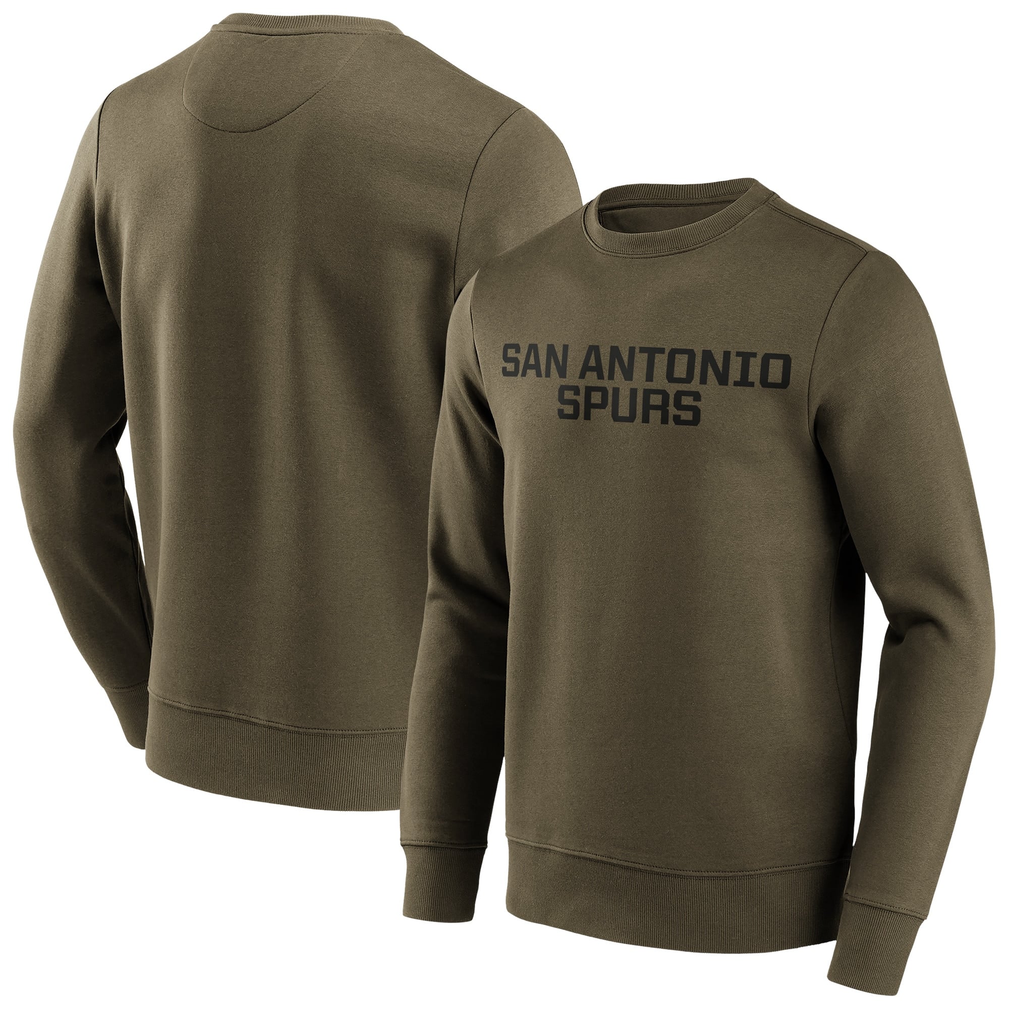 Sudadera San Antonio Spurs Fanatics Branded Fashion Color Wordmark Crew - Hombre