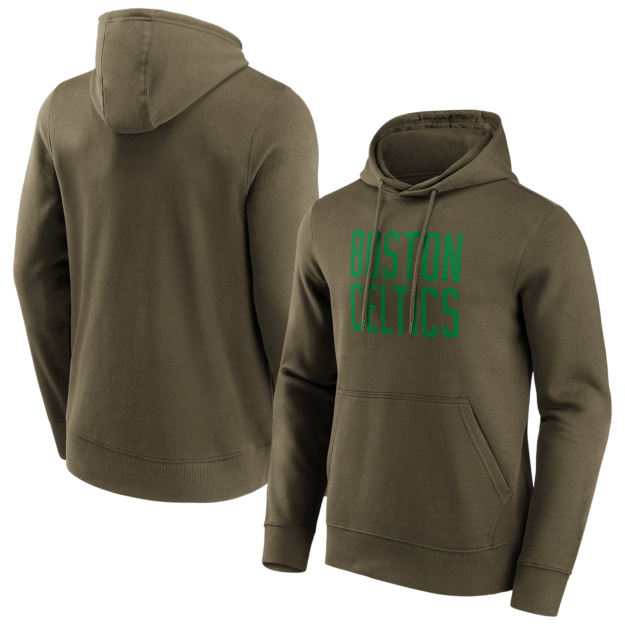 Boston Celtics Fanatics Branded Fashion Color Wordmark Sudadera con capucha para hombre