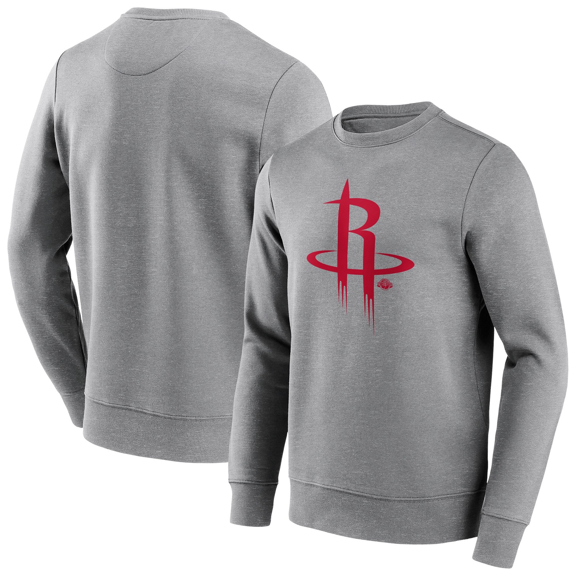 Houston Rockets  Mono Logo Crew Sweatshirt - Mens - Big and Tall