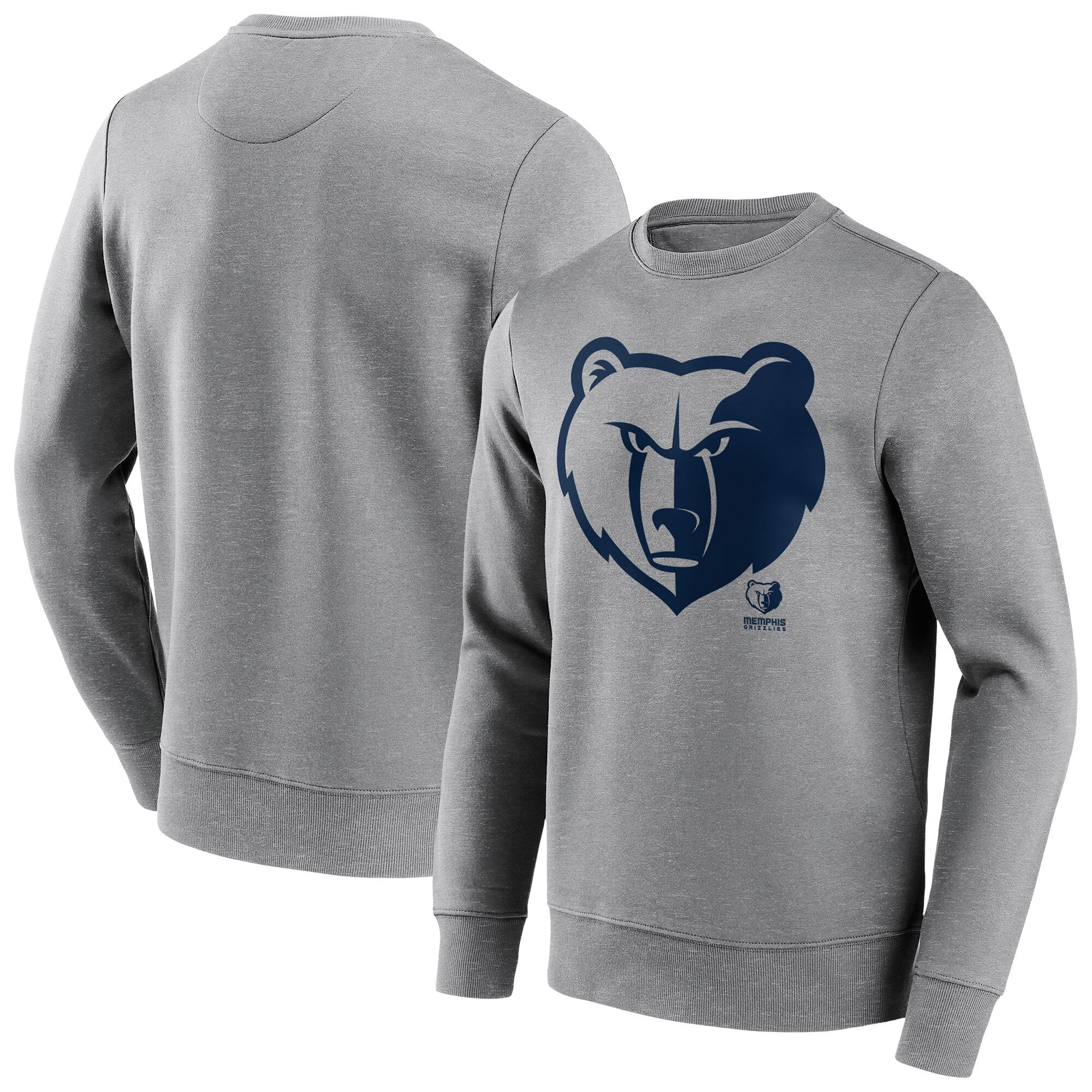 Sudadera Memphis Grizzlies Fanatics Branded Mono Logo Crew - Hombre