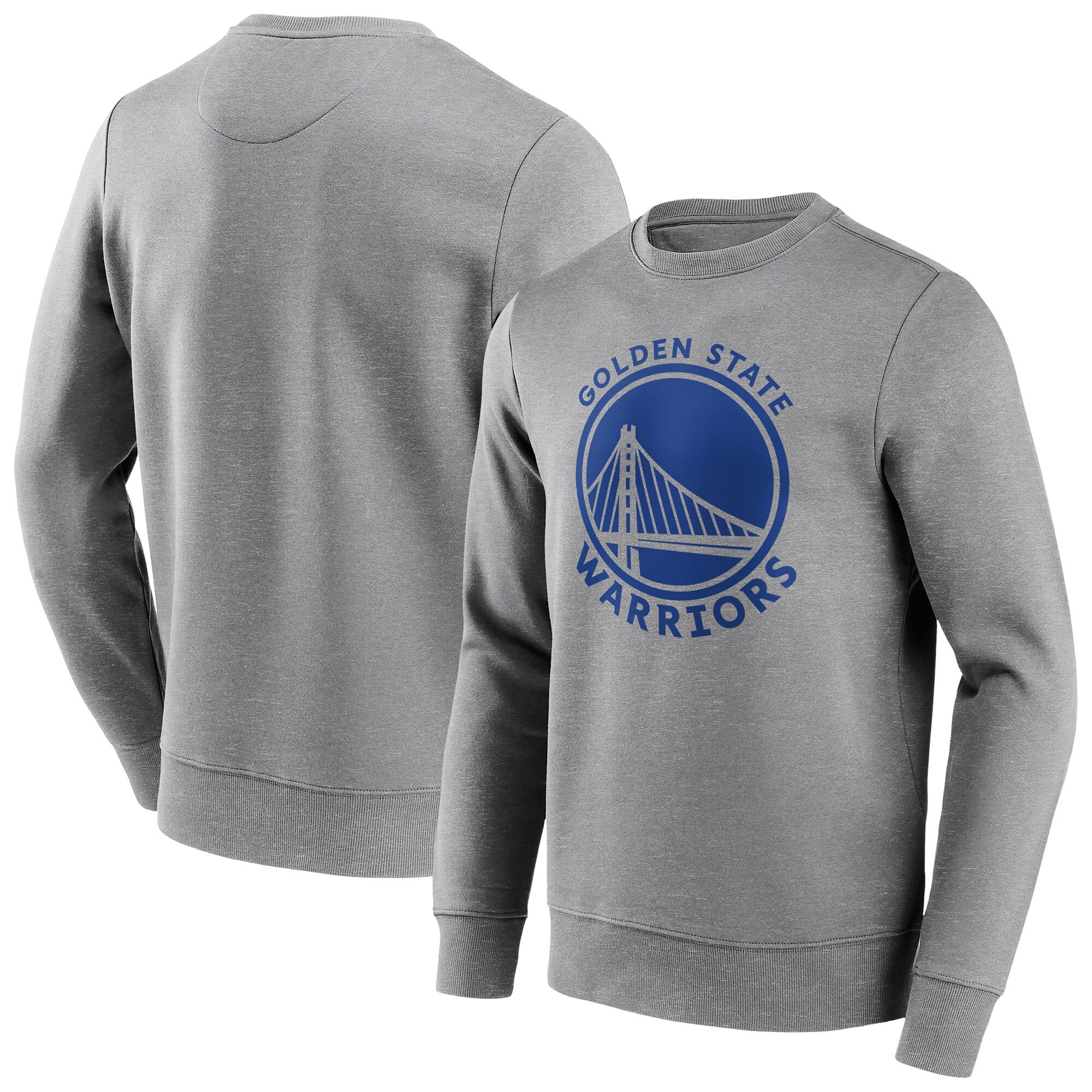Sweat-shirt ras du cou à logo mono de marque Fanatics de Golden State Warriors - Homme