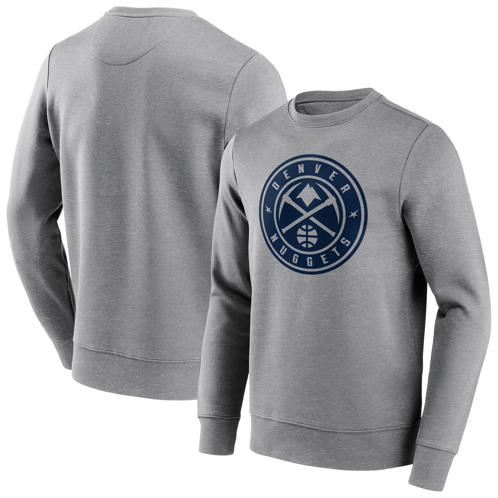 Denver Nuggets Mono Logo Crew Sweatshirt - Mens - Big and Tall