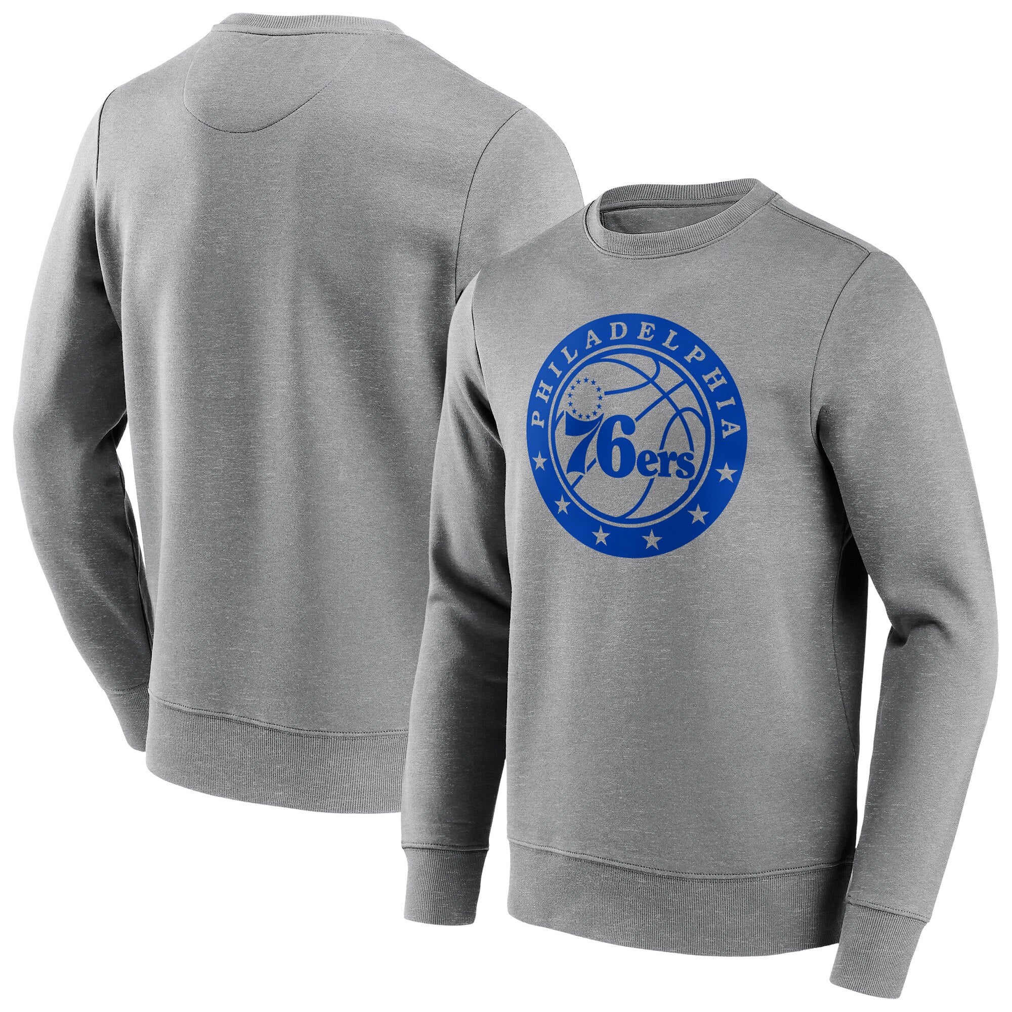 Philadelphia 76ers Mono Logo Crew Sweatshirt - Mens - Big and Tall