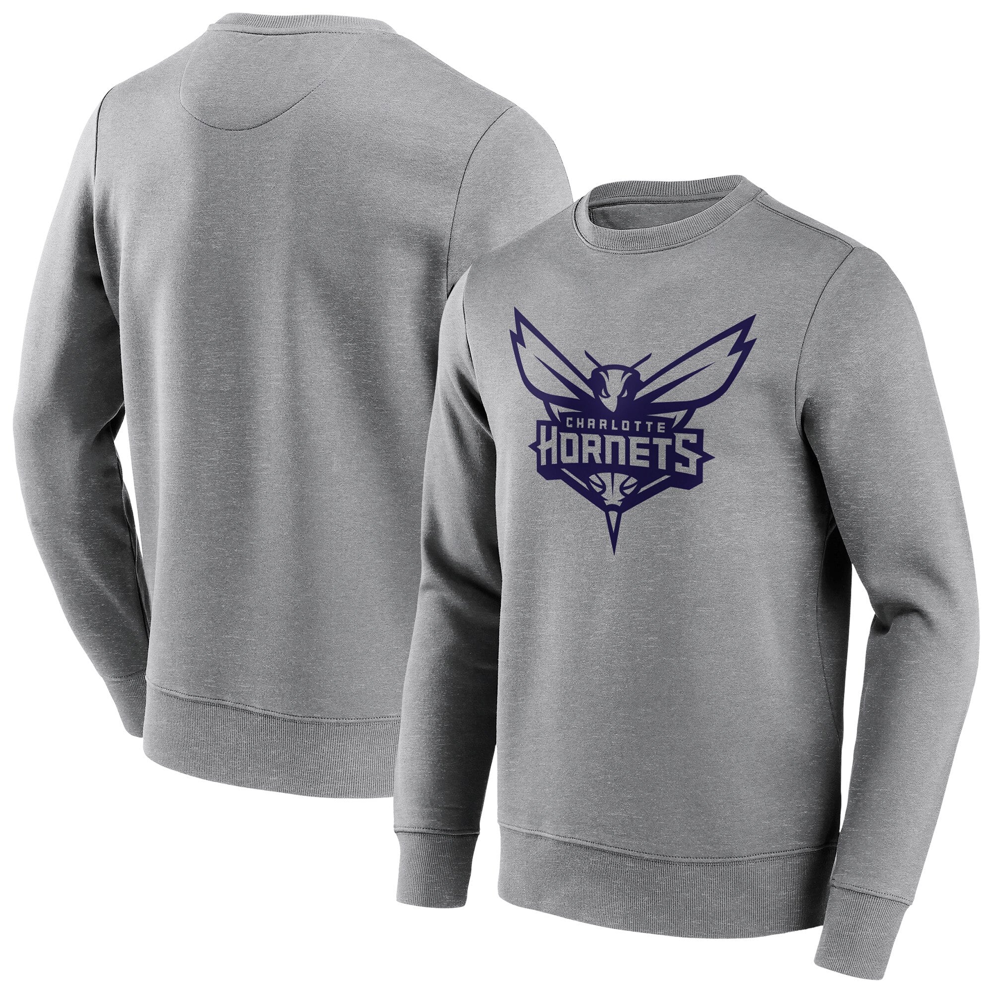 Sudadera Charlotte Hornets Fanatics Branded Mono Logo Crew - Hombre
