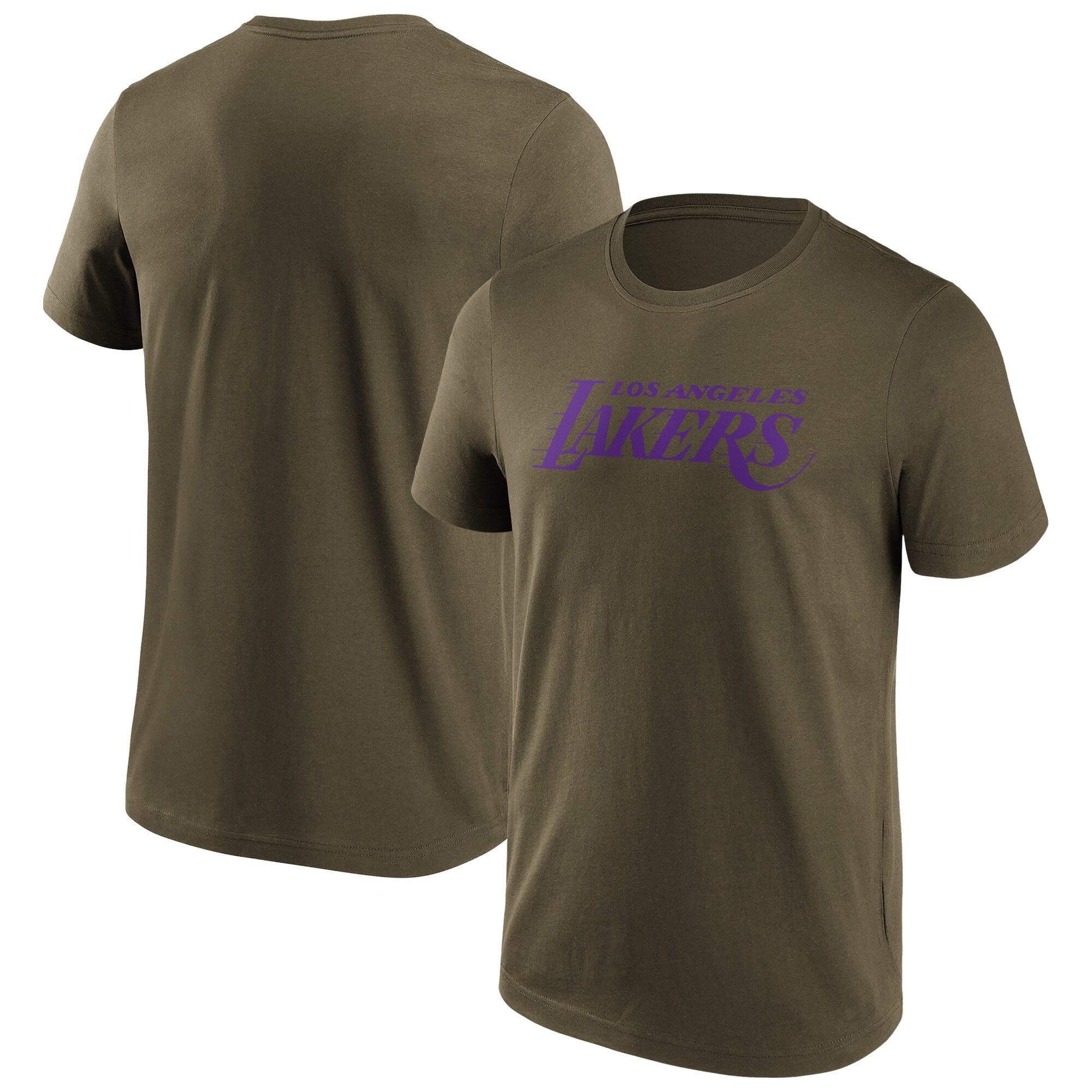 Los Angeles Lakers Fanatics T-Shirt in Modefarbe mit Wortmarke - Herren