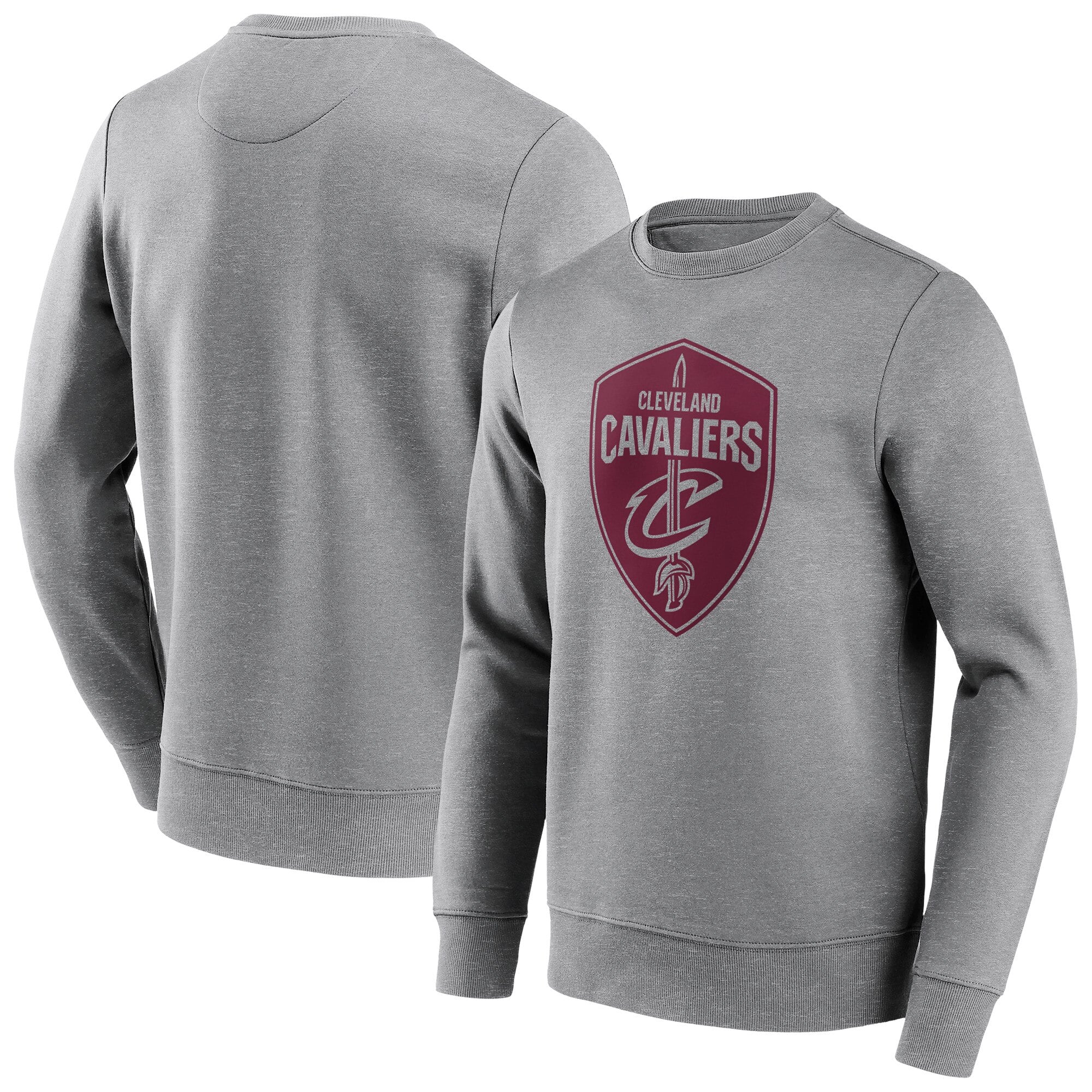 Sudadera de cuello redondo con logo mono de la marca Fanatics de los Cleveland Cavaliers - Hombre