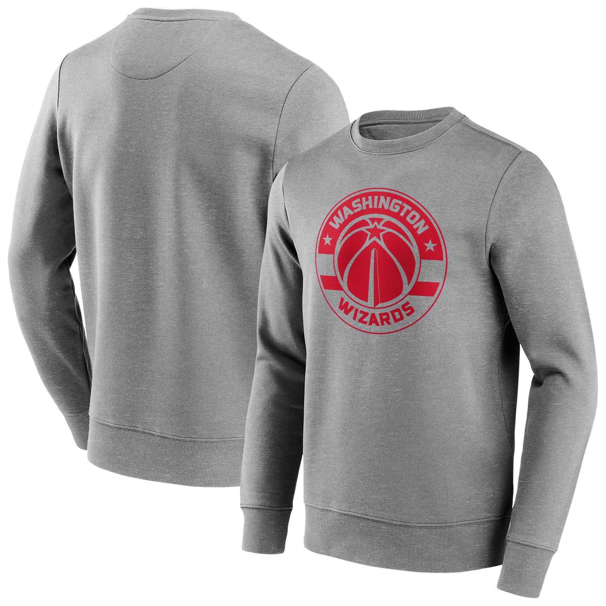 Sweat-shirt ras du cou à logo mono de marque Fanatics de Washington Wizards - Homme