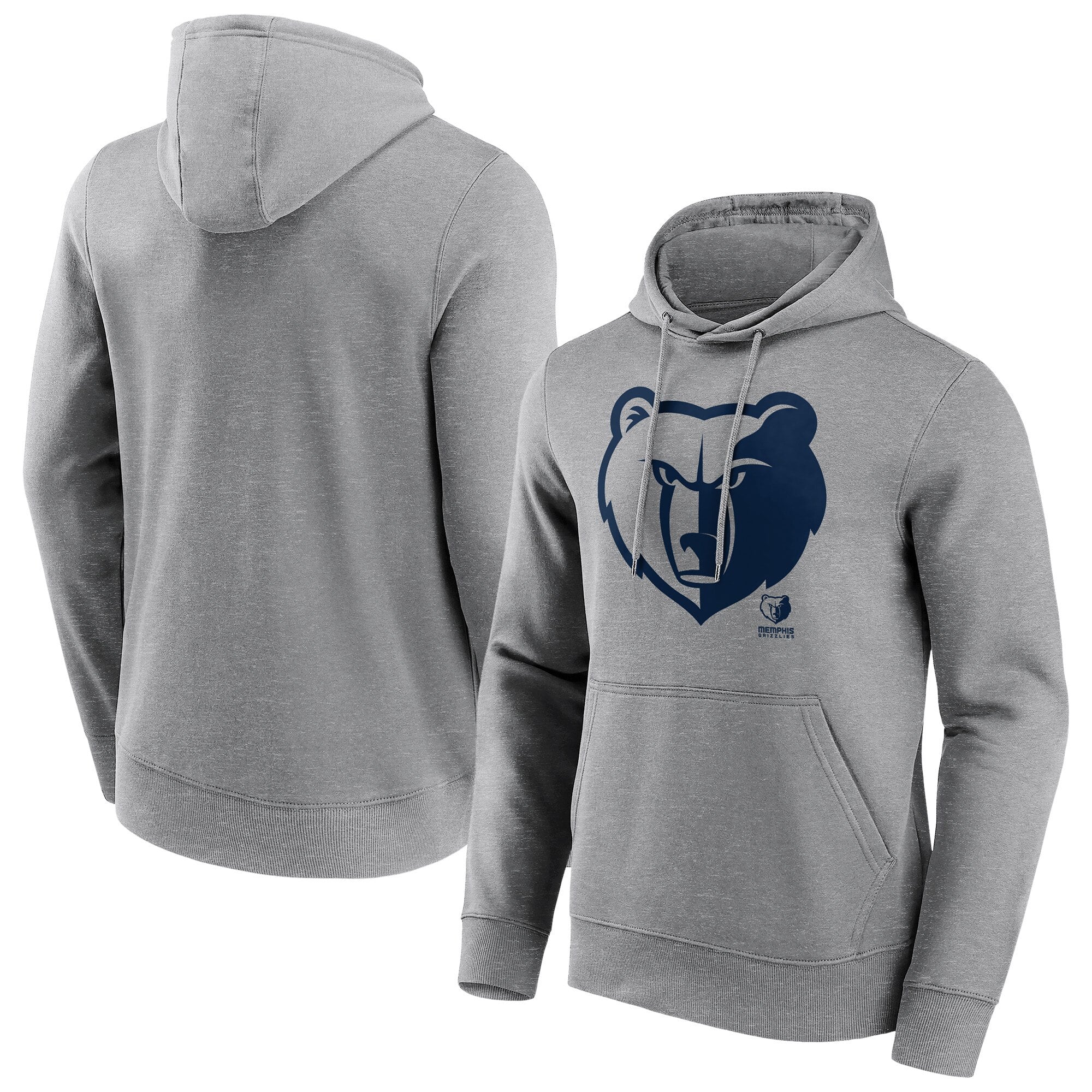 Memphis Grizzlies Mono Logo Hoodie - Mens - Big and Tall
