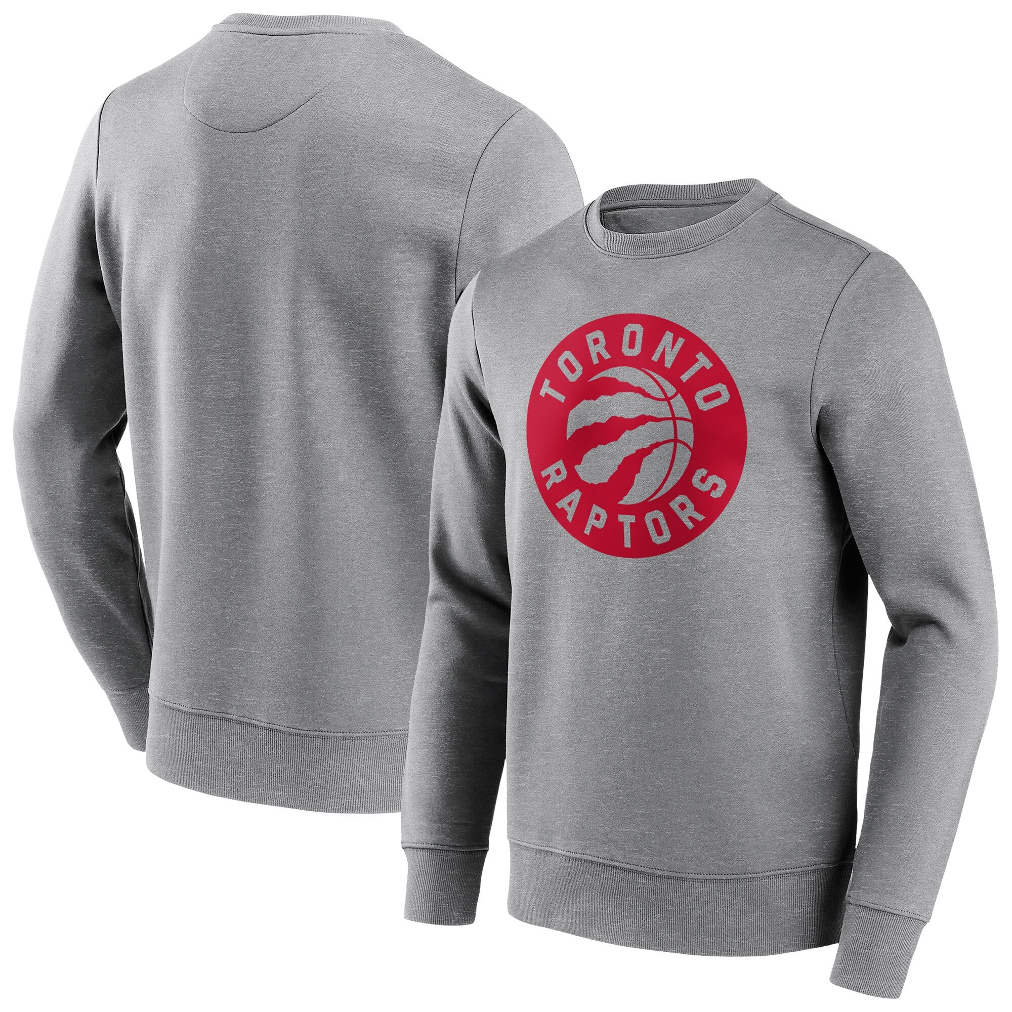 Sweat-shirt ras du cou à logo mono de marque Fanatics de Toronto Raptors - Hommes