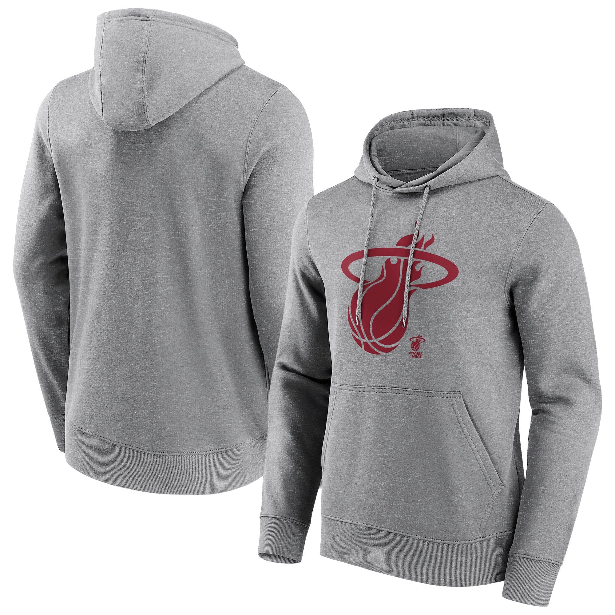 Miami Heat Mono Logo Hoodie - Mens - Big and Tall