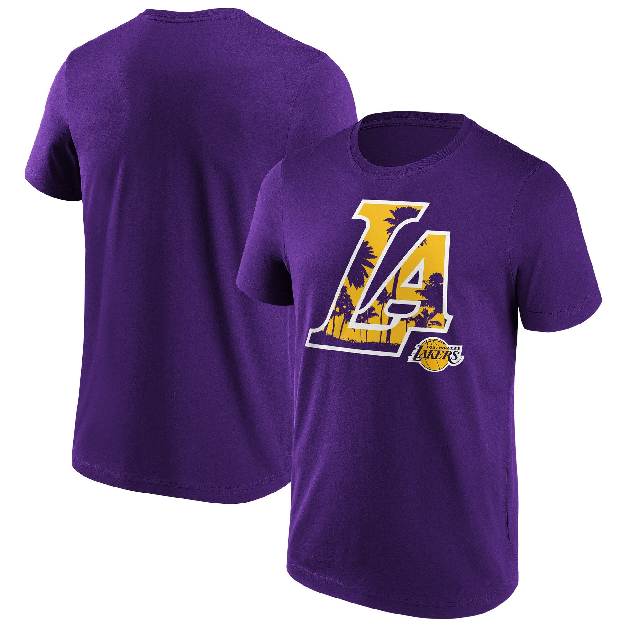Los Angeles Lakers Fanatics Branded Iconic Hometown Grafik T-Shirt - Herren
