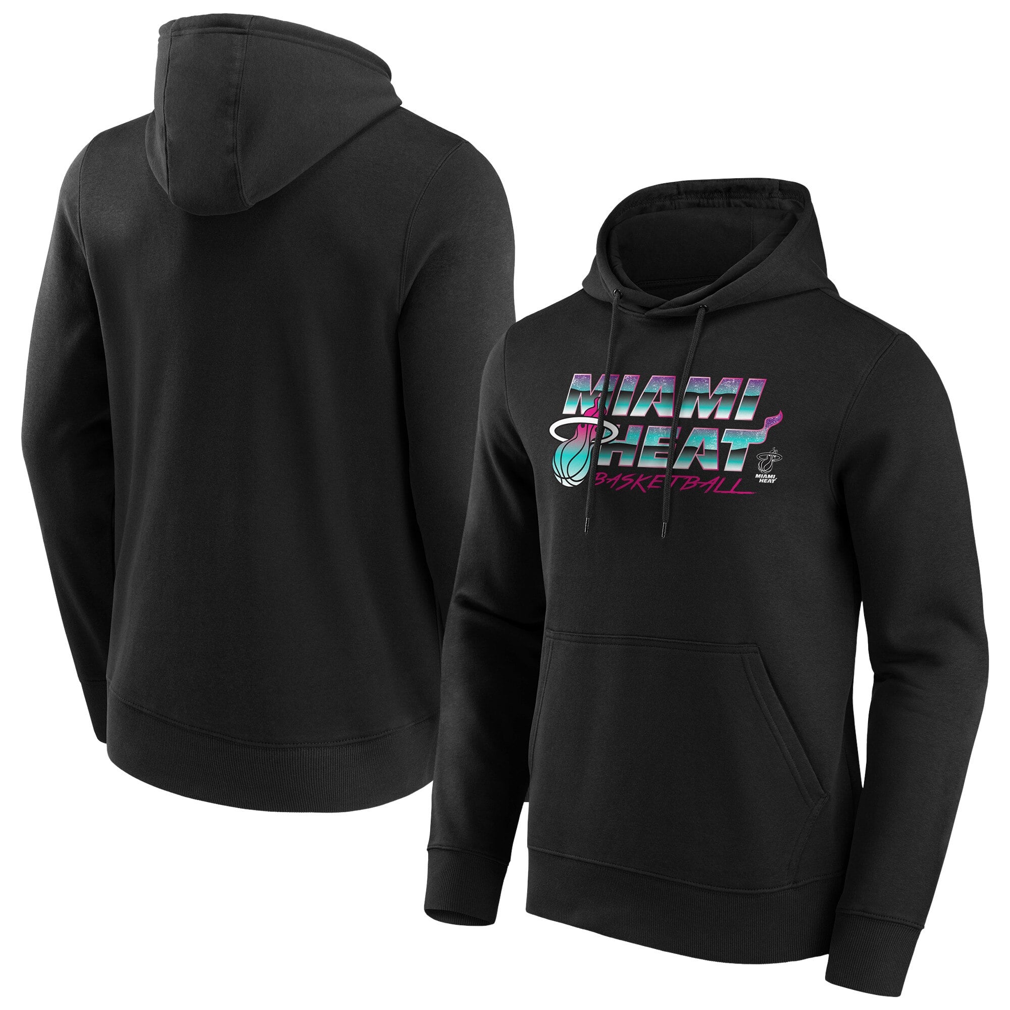 Felpa con cappuccio con grafica iconica Hometown con marchio Miami Heat Fanatics - Uomo