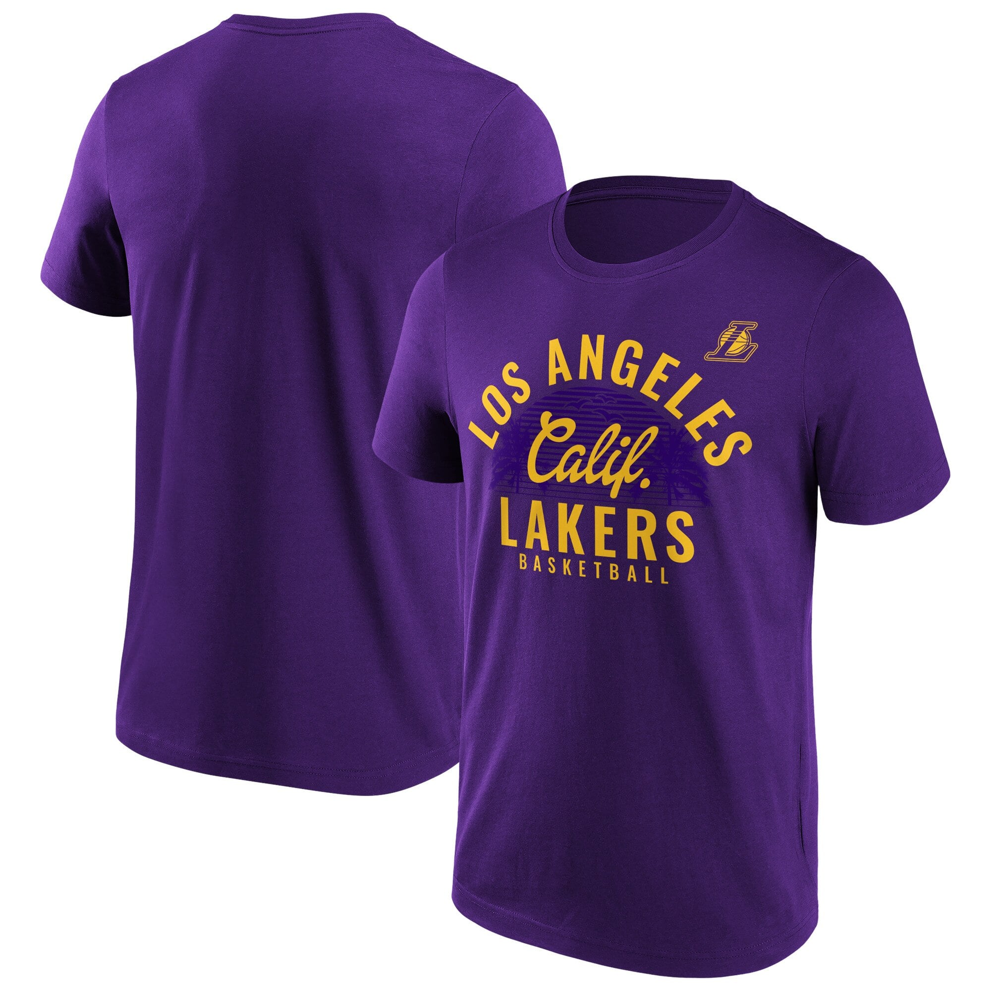 Los Angeles Lakers Fanatics Branded Iconic Hometown Grafik T-Shirt - Herren