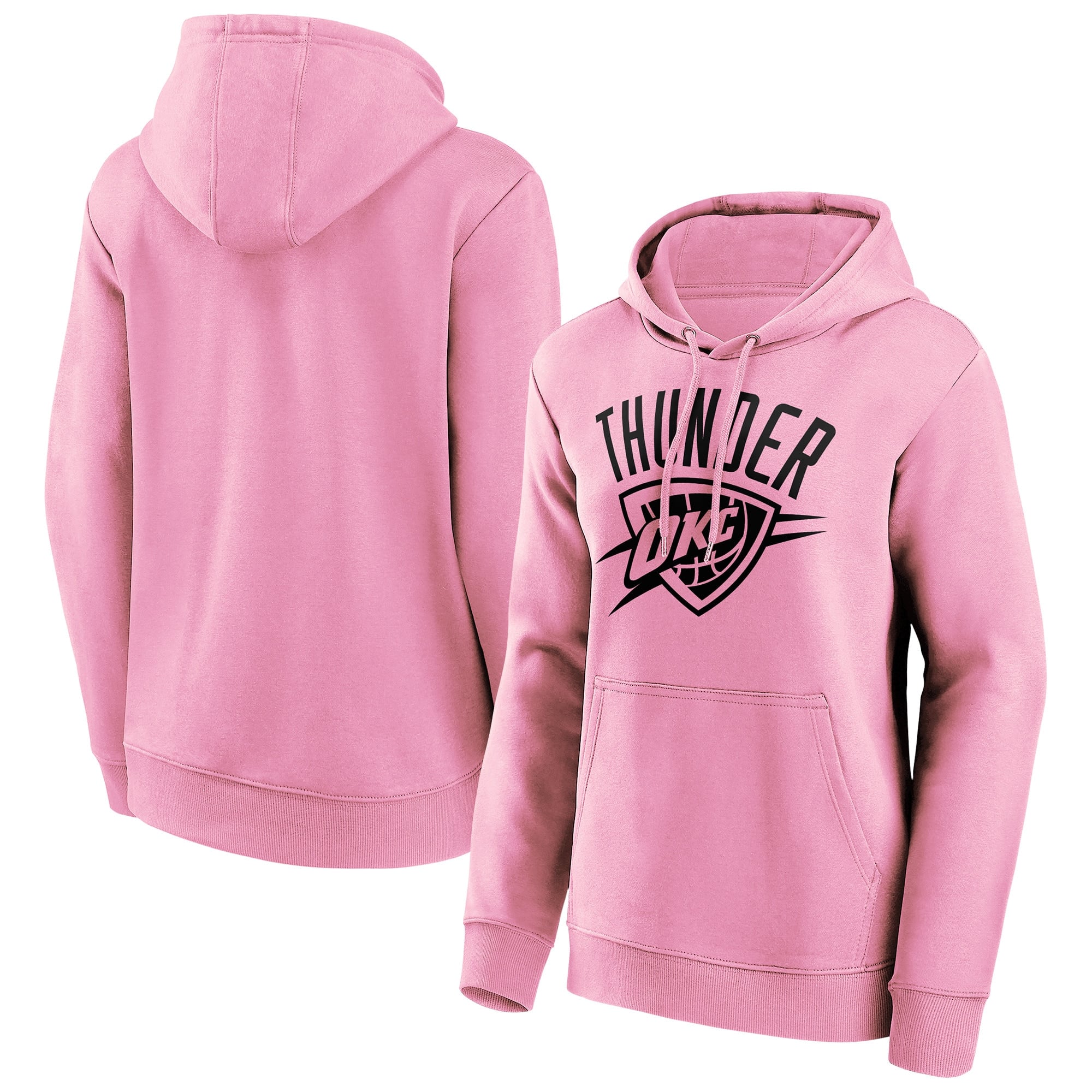 Felpa con cappuccio logo colour fashion Oklahoma City Thunder - Donna