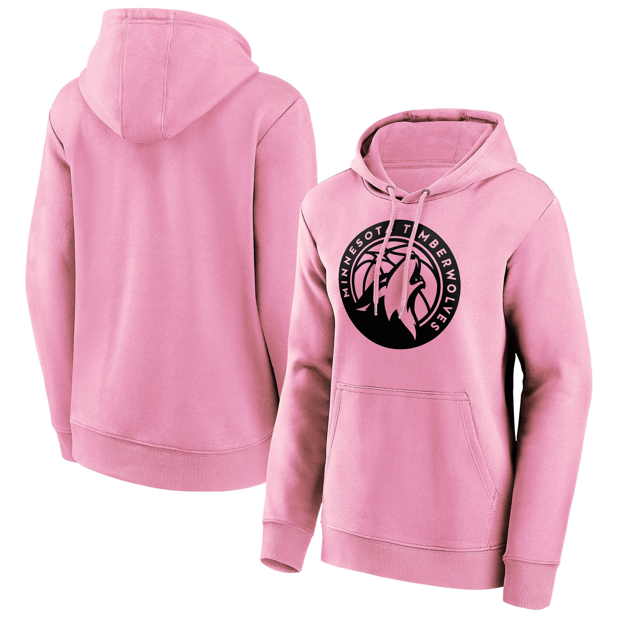 Minnesota Timberwolves Fanatics Branded Fashion Color Logo Sudadera con capucha - Mujer