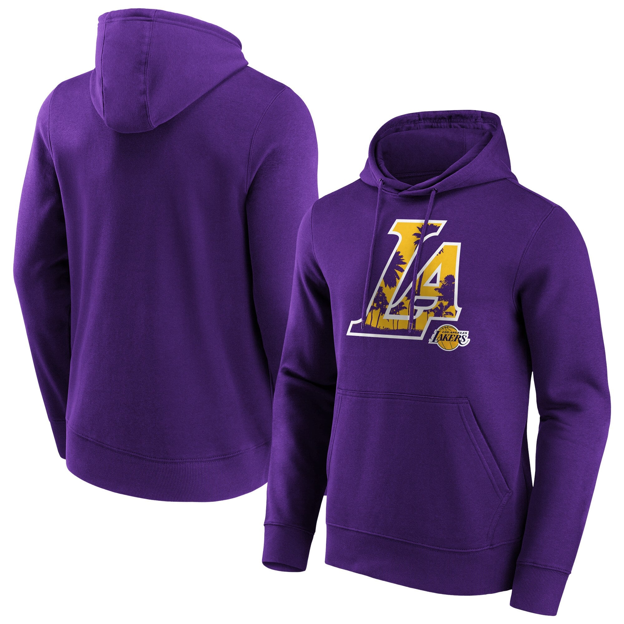 Los Angeles Lakers Fanatics Branded Iconic Hometown Graphic Hoodie - Herren