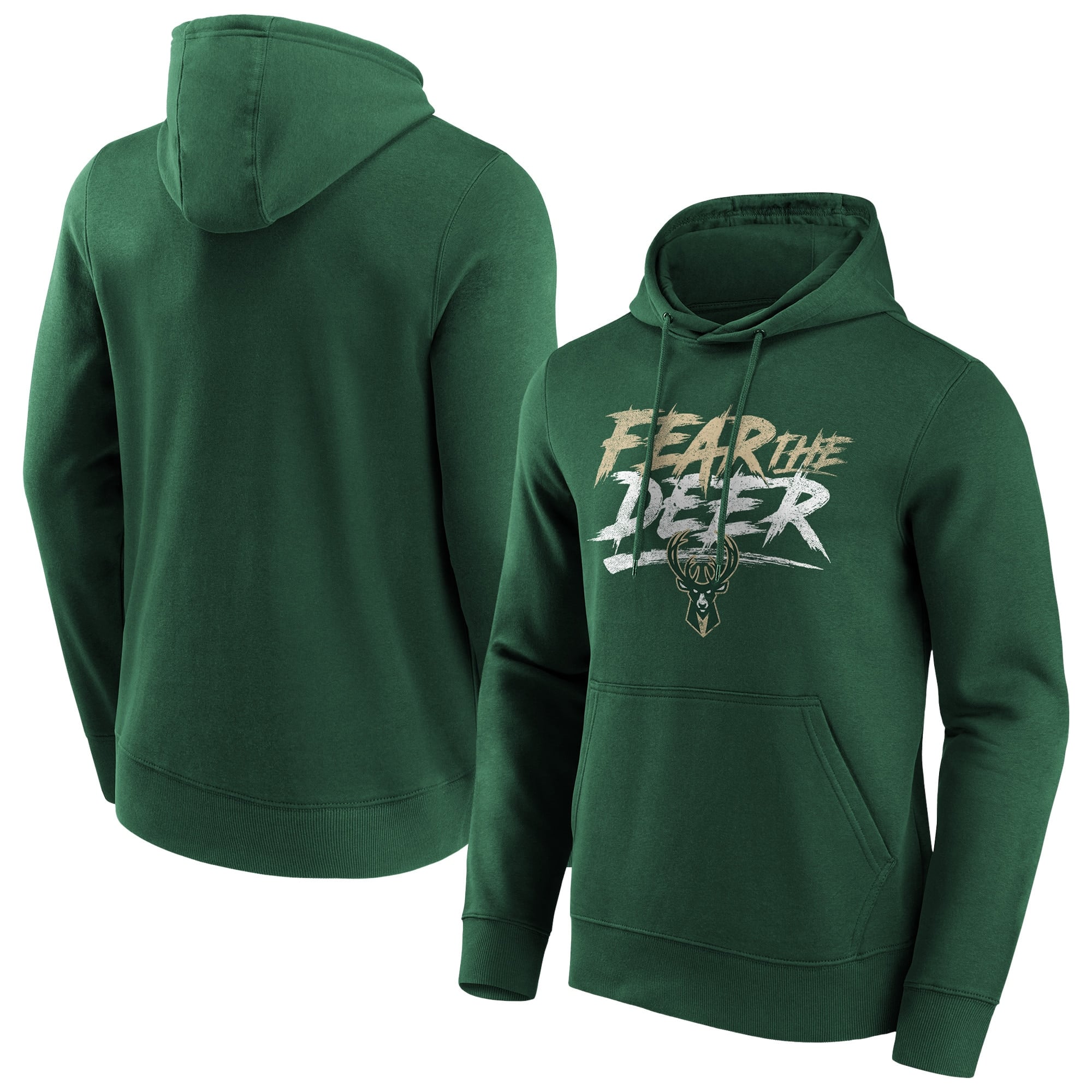 Milwaukee Bucks Fanatics Branded Iconic Hometown Graphic Sudadera con capucha para hombre