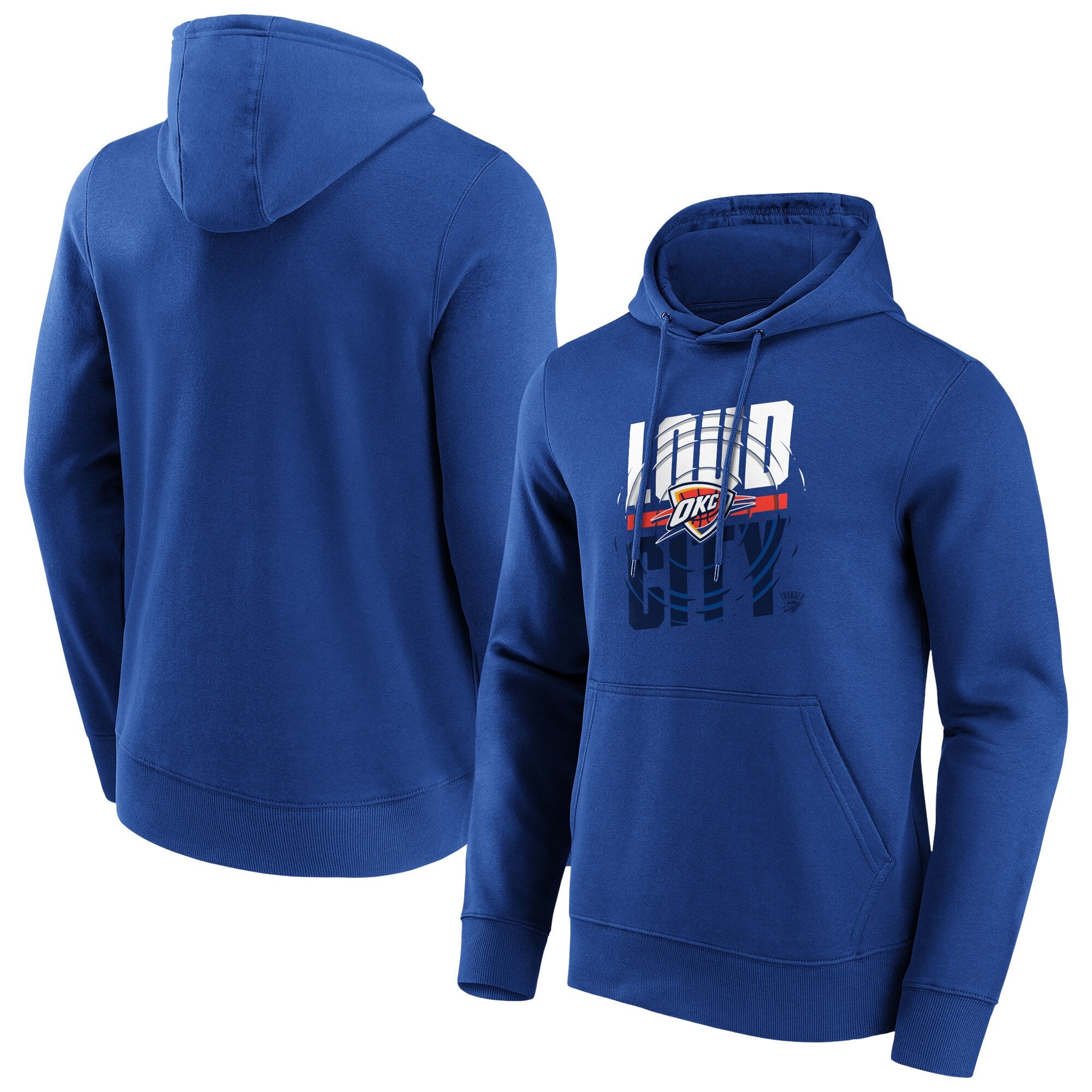 Sudadera con capucha y estampado icónico de los Oklahoma City Thunder - Hombre