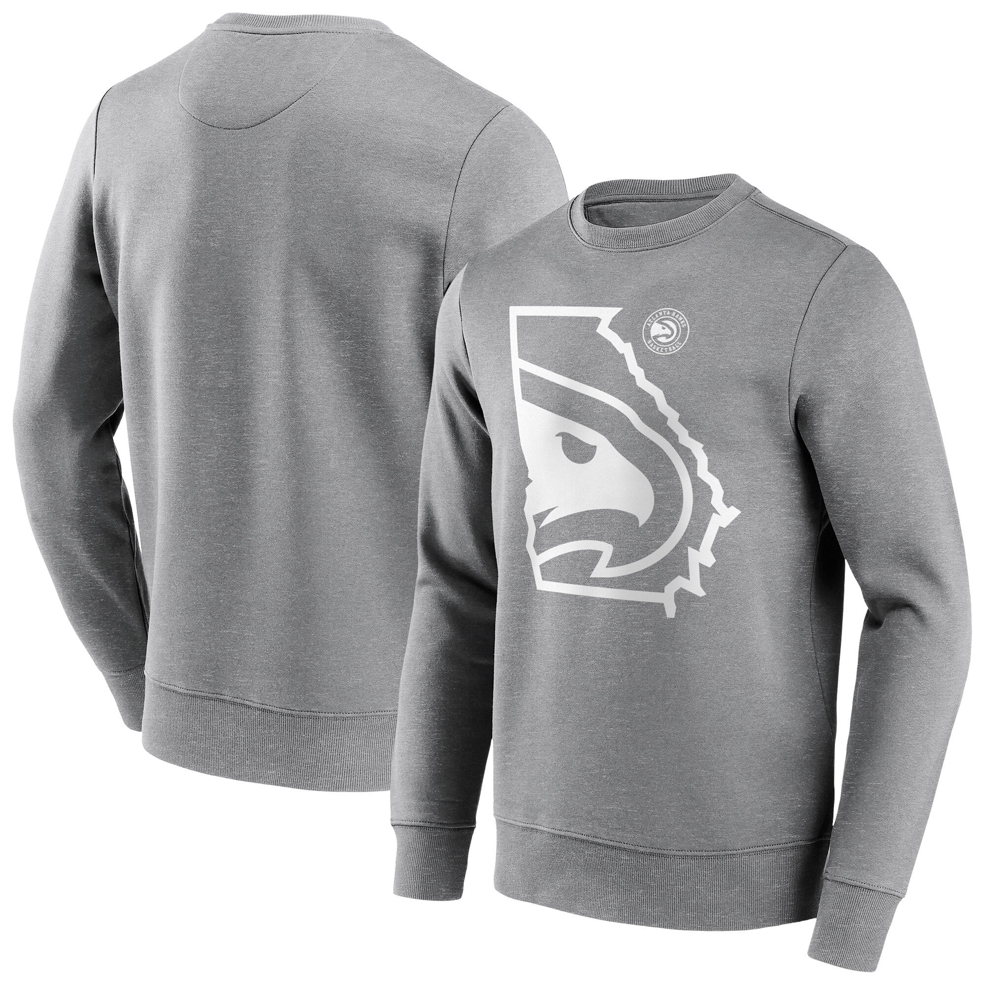 Atlanta Hawks Iconic Hometown Graphic Crew Sweatshirt – Mens – Big and Tall Atlanta Hawks Iconic Hometown Graphic Crew Sweatshirt – Mens – Big and Tall