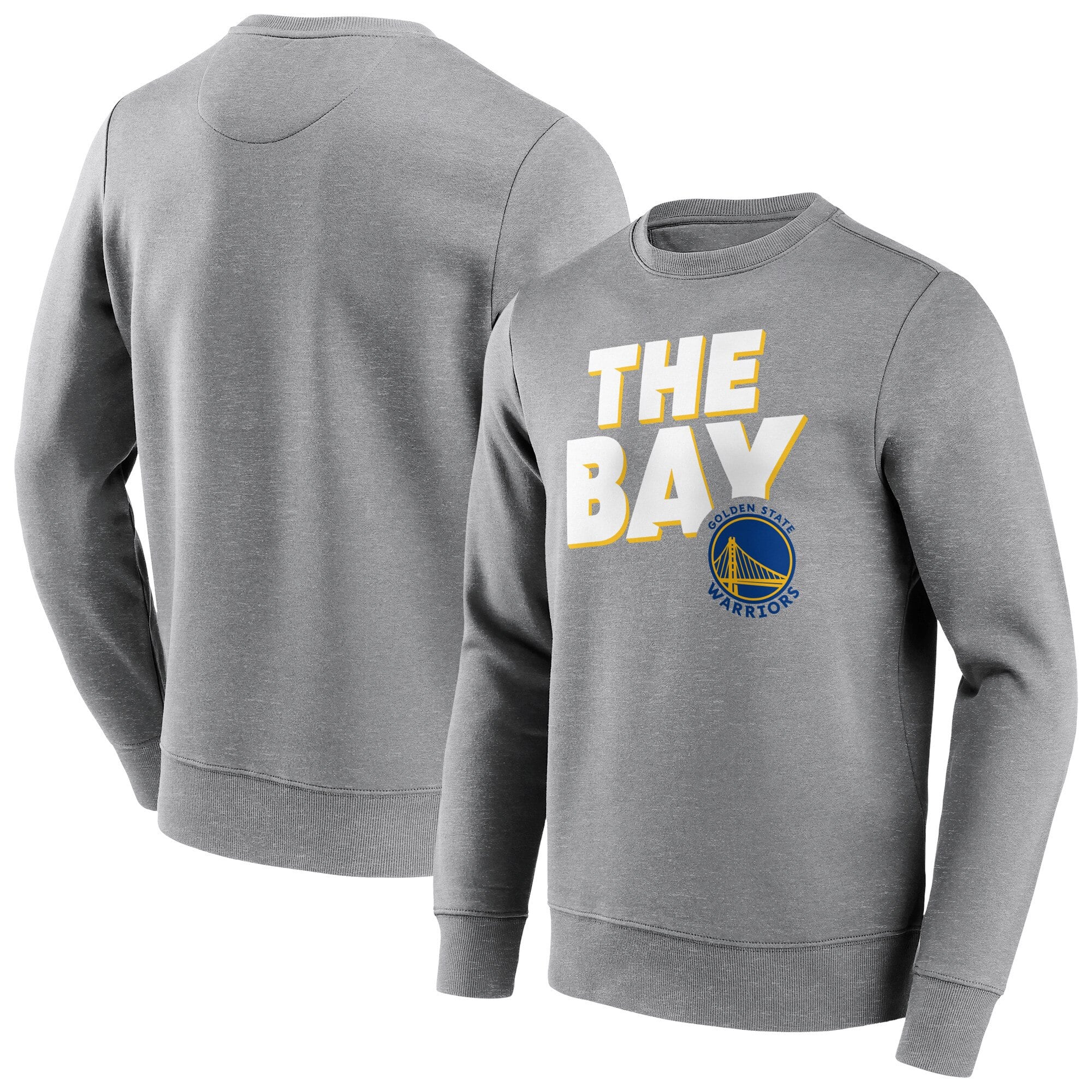 Sudadera Golden State Warriors Fanatics Branded Iconic Hometown Graphic Crew - Hombre - Grande y alto