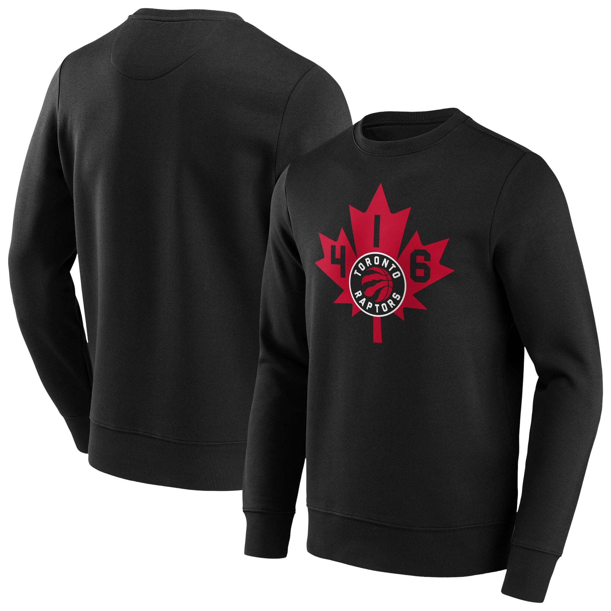 Toronto Raptors Iconic Hometown Graphic Crew Sweatshirt - Mens - Big and Tall