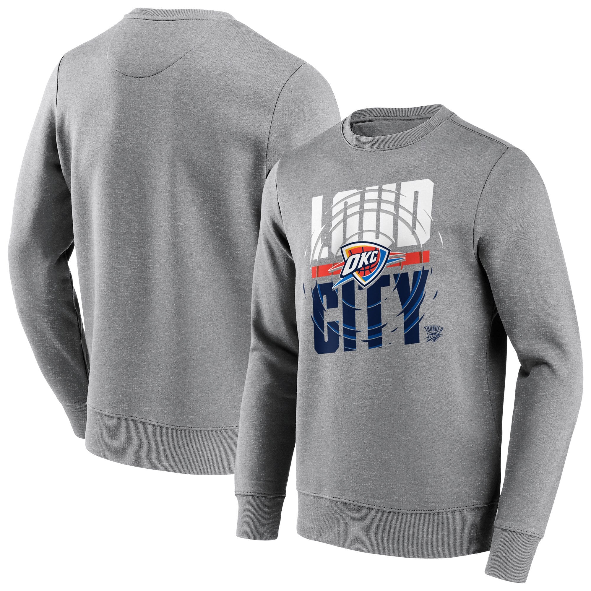 Sudadera con capucha y estampado icónico de los Oklahoma City Thunder - Hombre